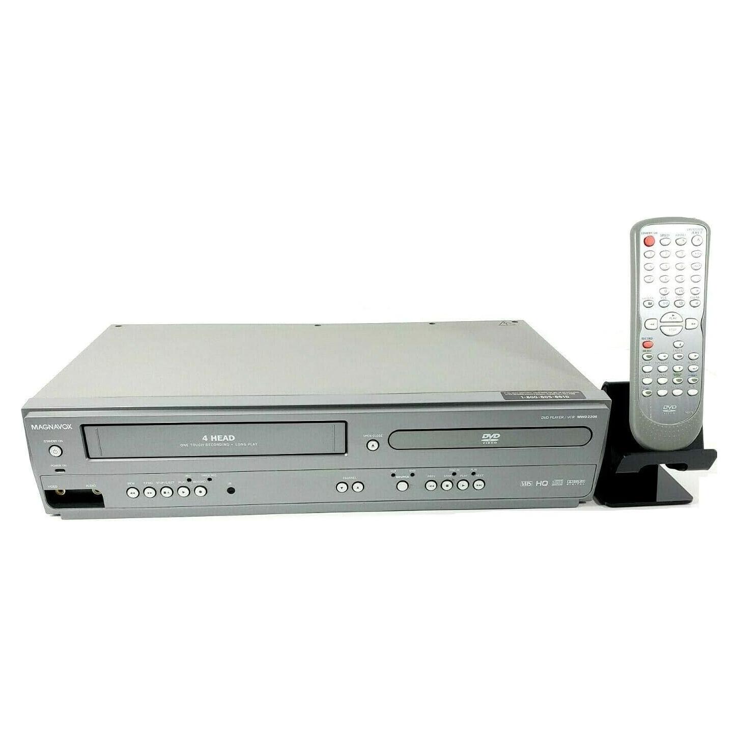 Reproductor DVD/VCR Magnavox MWD2206 Dual Deck 3.63kg