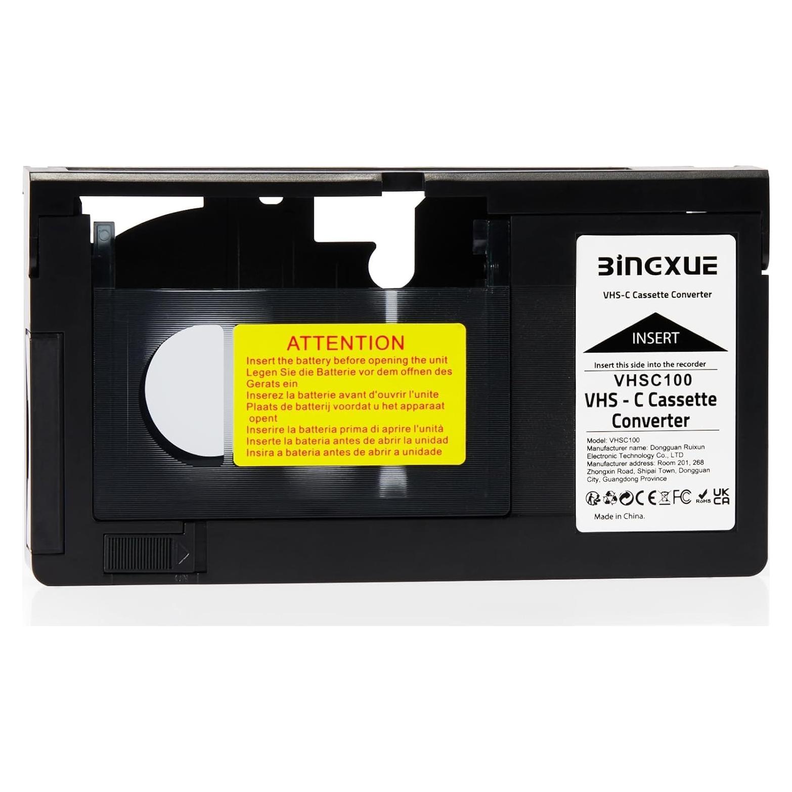 Convertidor de Cintas VHS-C a Digital Ruihua - Fácil Operación