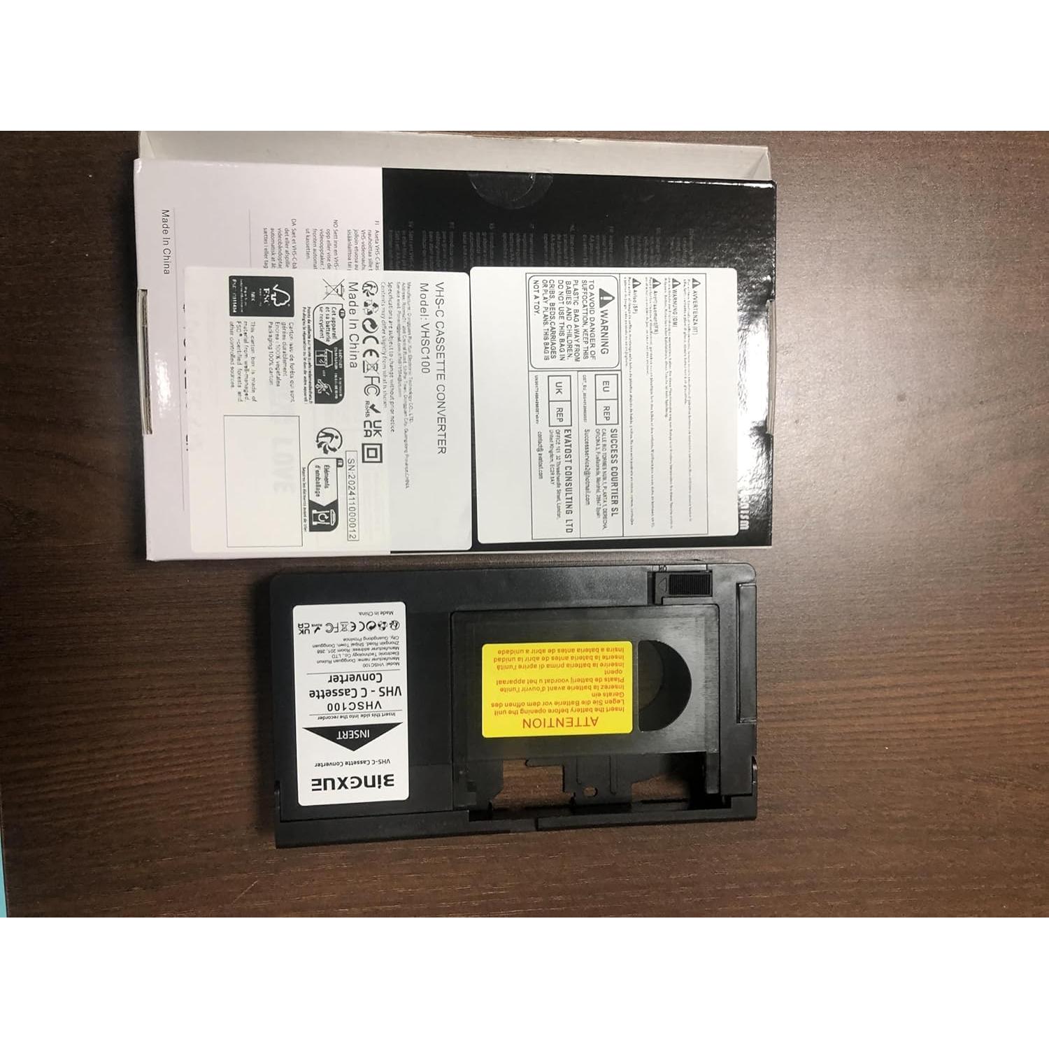 Convertidor de Cintas VHS-C a Digital Ruihua - Fácil Operación