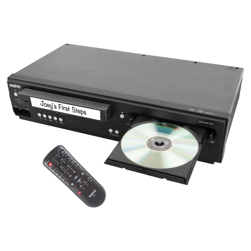Reproductor DVD/VCR Sanyo RFWDV225F con Grabación Lineal