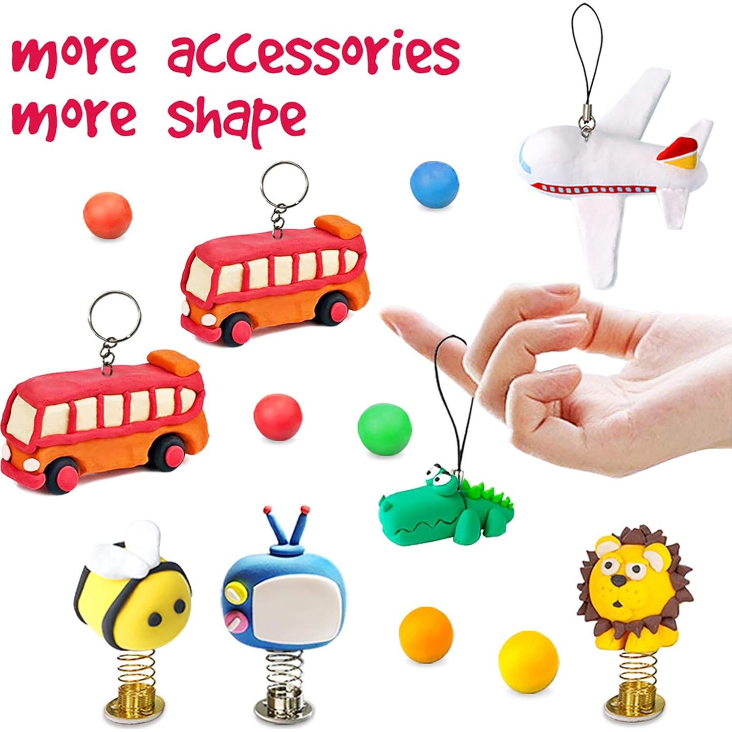 Kit de Arcilla Modeladora ESSENSON - 36 Colores Mágicos