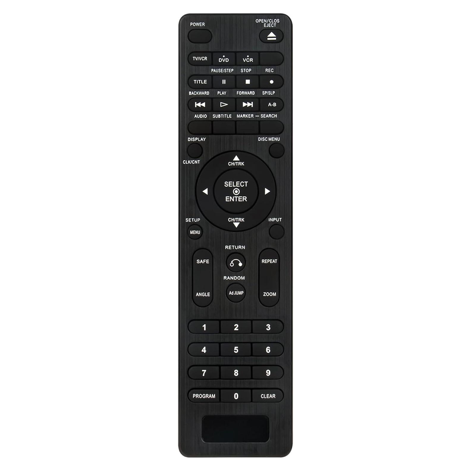 Control Remoto Reemplazo N108A para Sanyo DVD VCR Hi-Fi