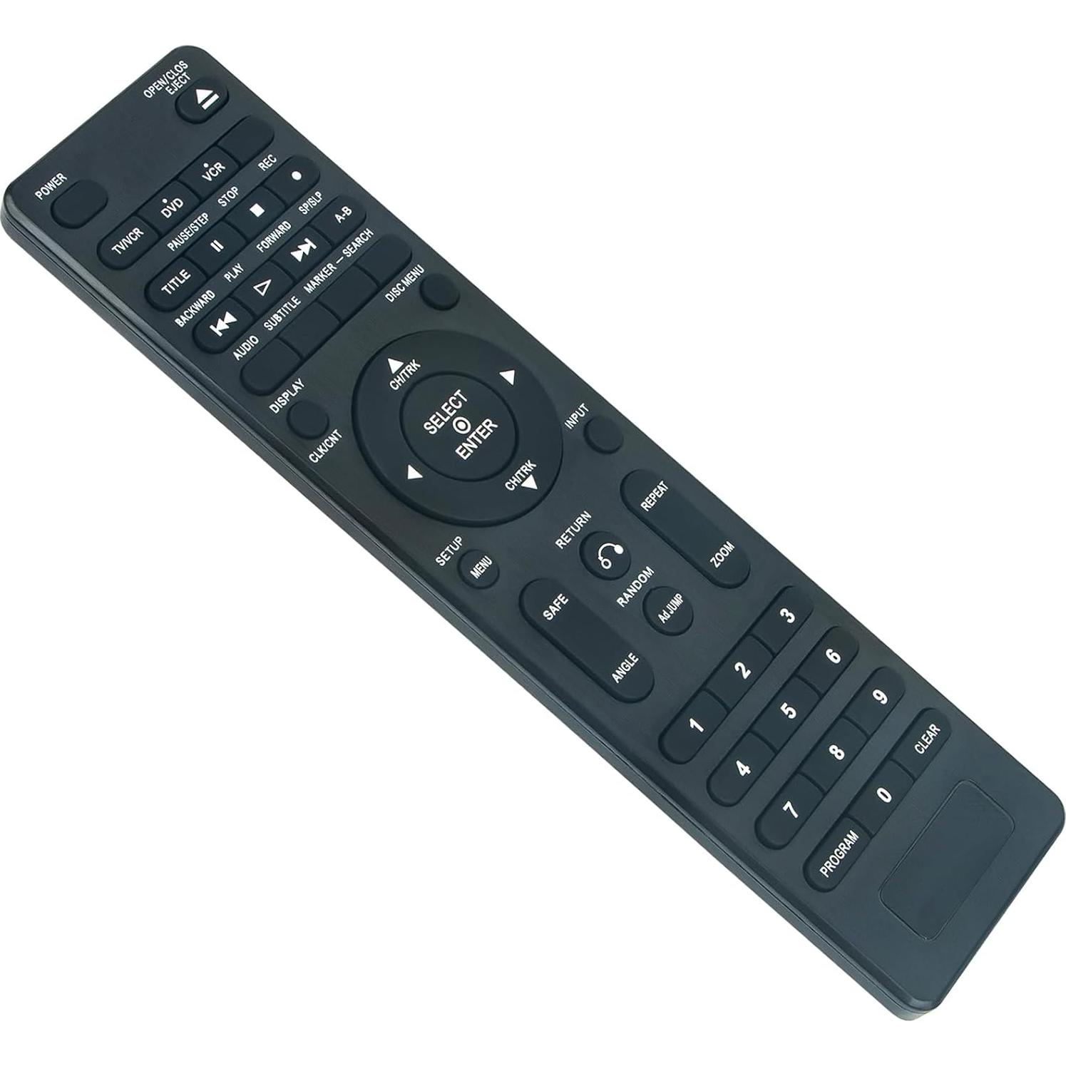 Control Remoto N108A Sanyo DVD VHS Compatible - Sin Programación