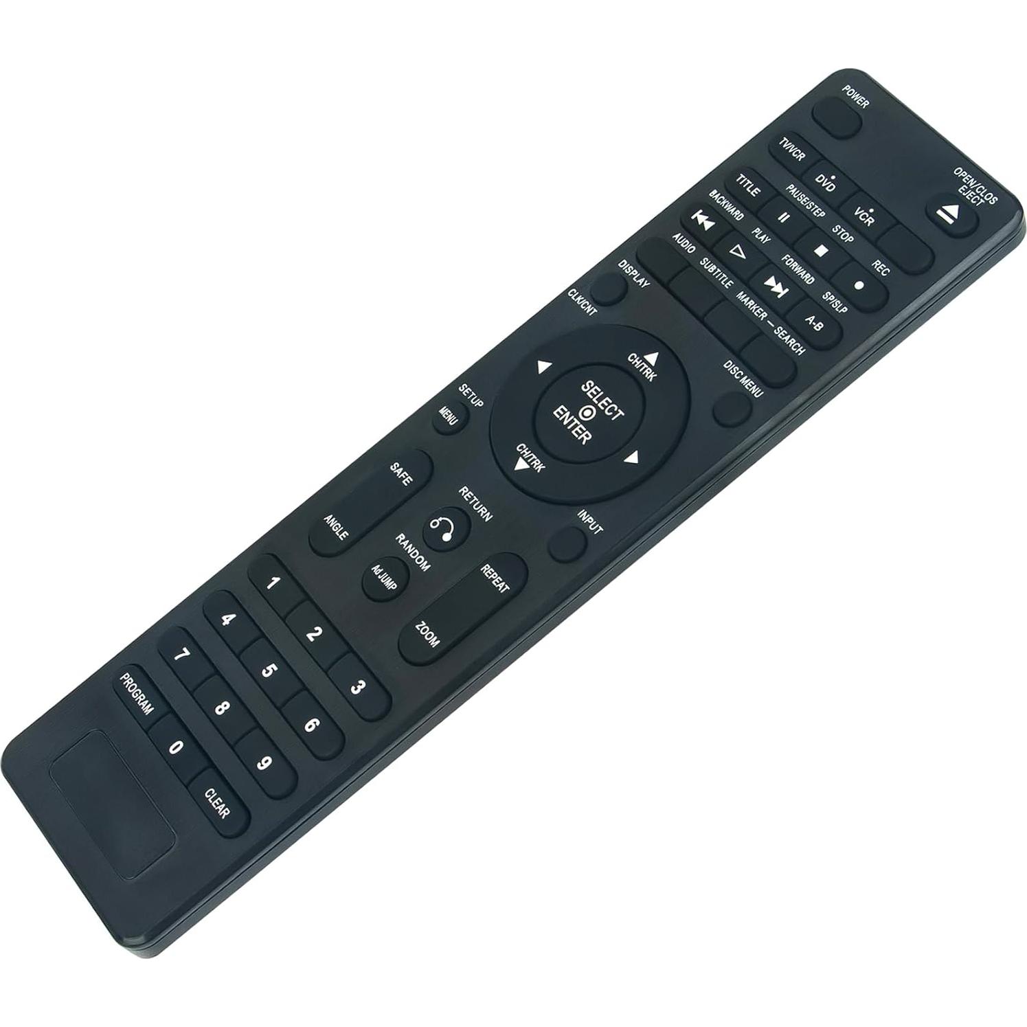 Control Remoto N108A Sanyo DVD VHS Compatible - Sin Programación