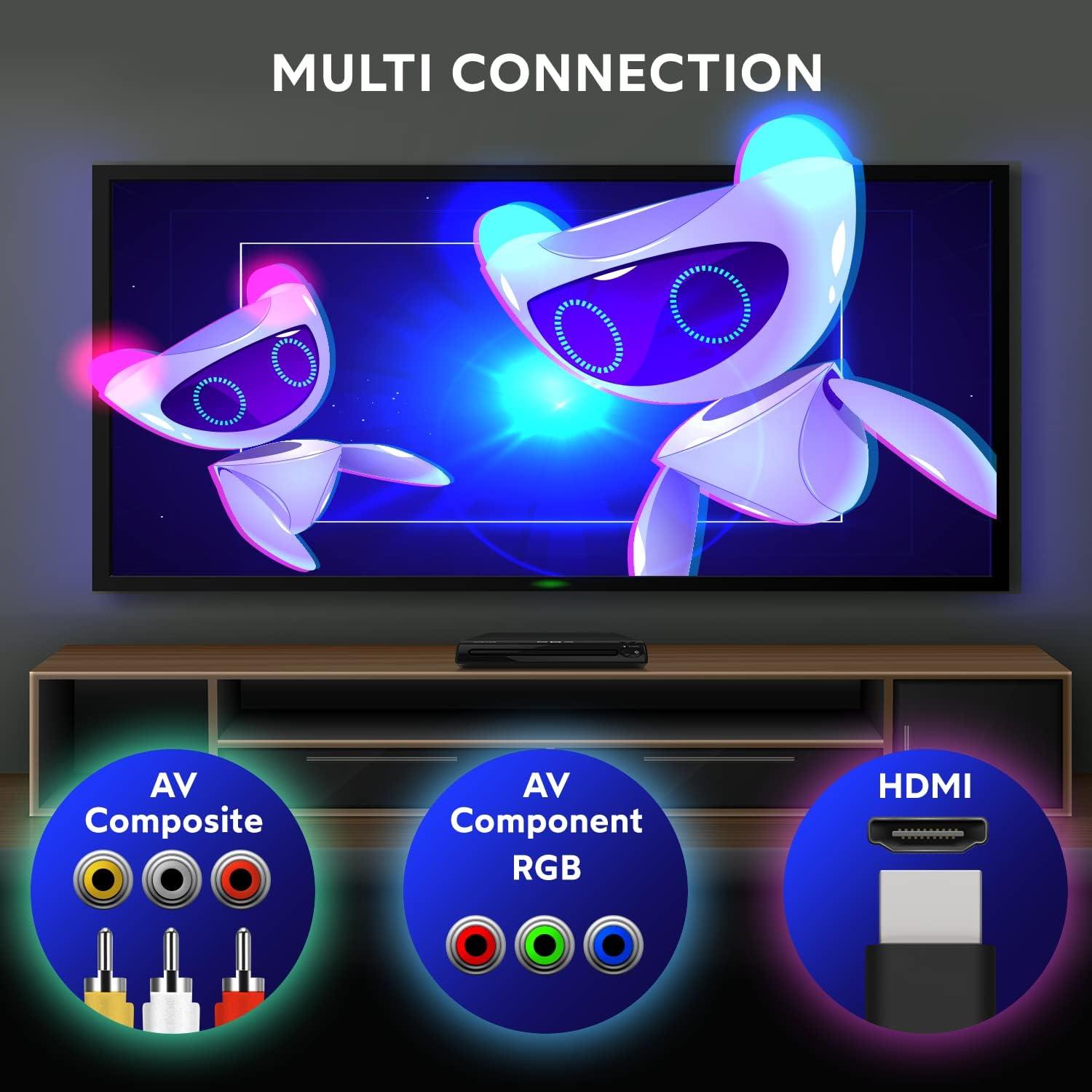 Reproductor de DVD HDMI Craig CVD401A Compacto 1080p