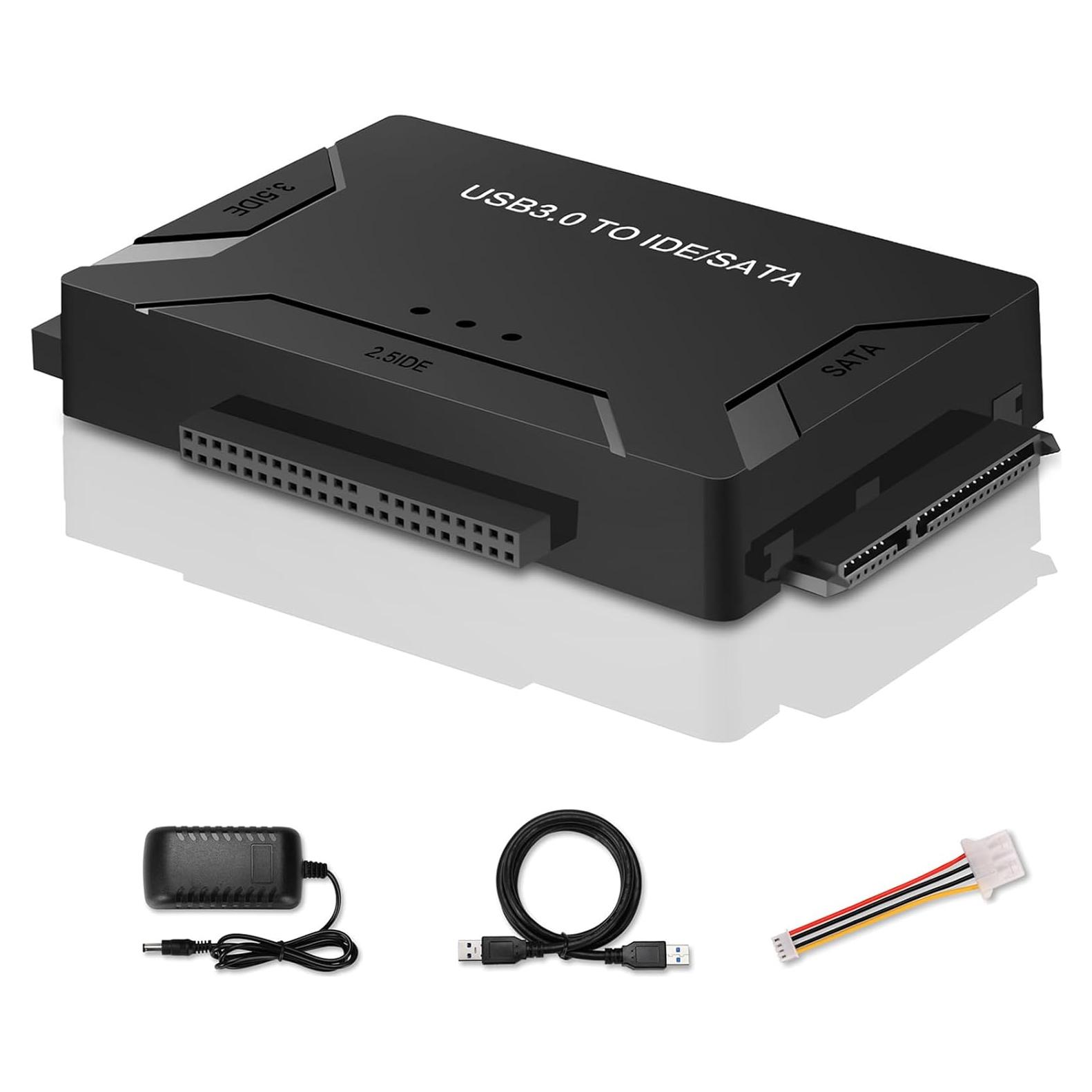 Adaptador USB 3.0 a SATA/IDE YouChen 6TB, Transferencia 5Gbps