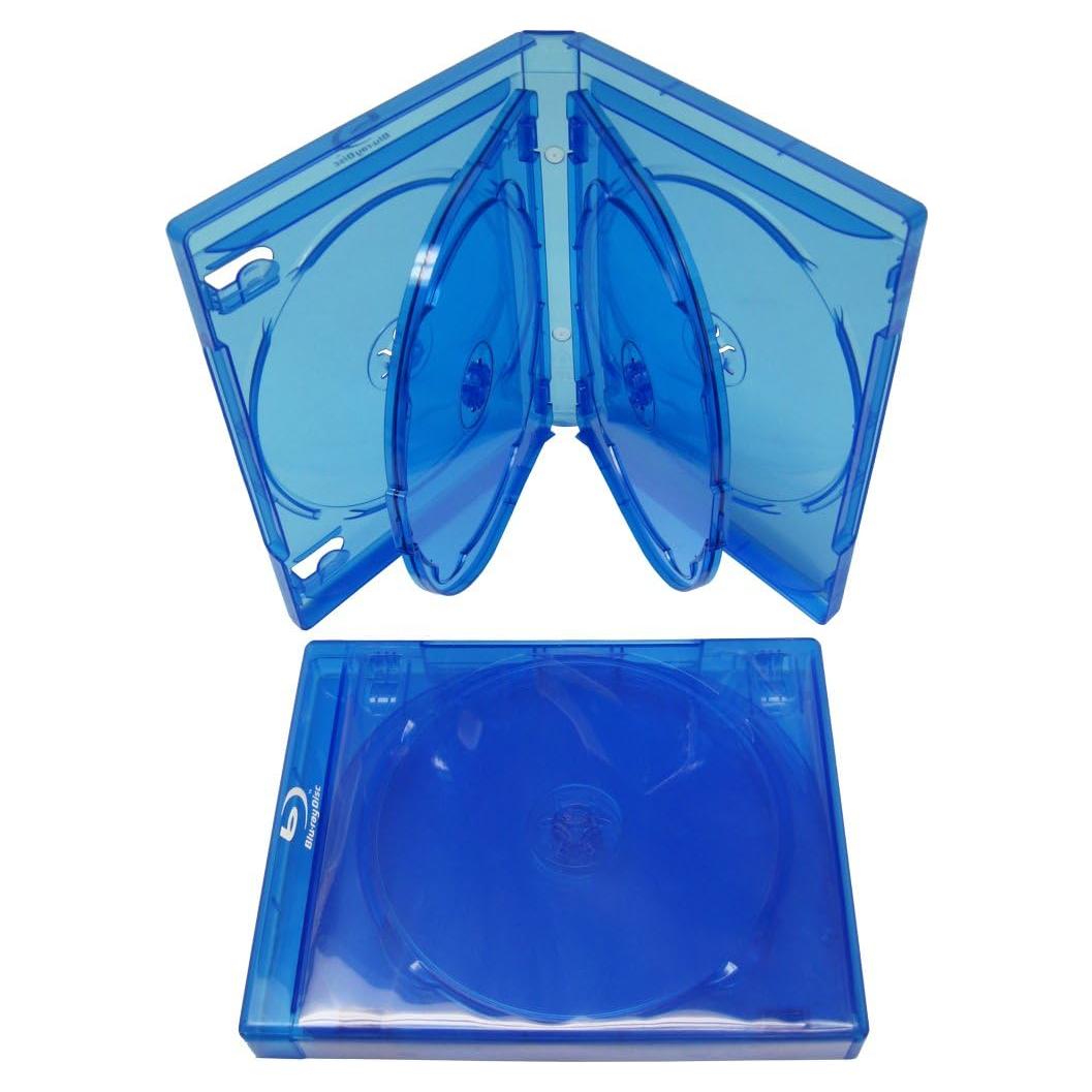 Cajas Blu-ray DVD 6 Discos 21mm Square Deal Recordings