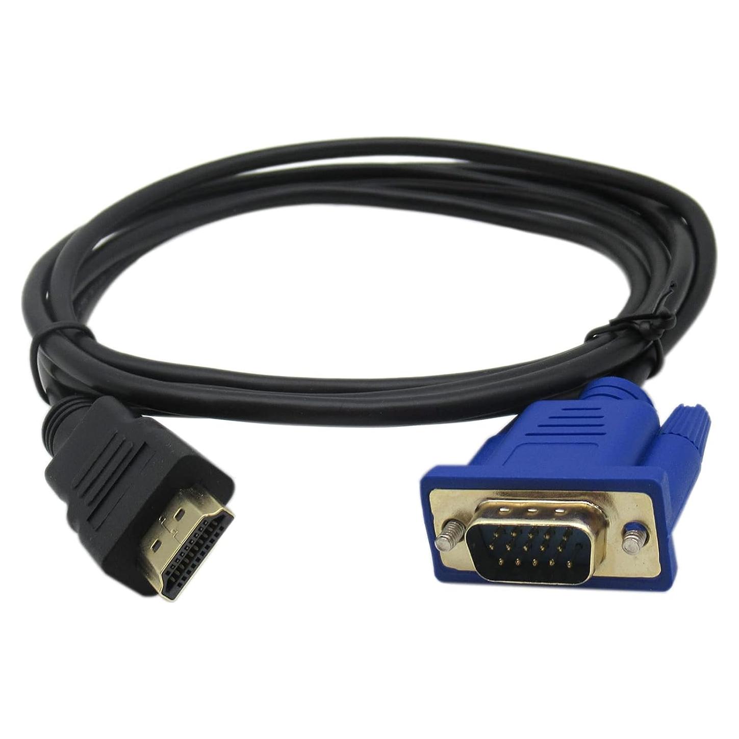 Adaptador HDMI a VGA Acupress 1.83m 1080P Alta Definición