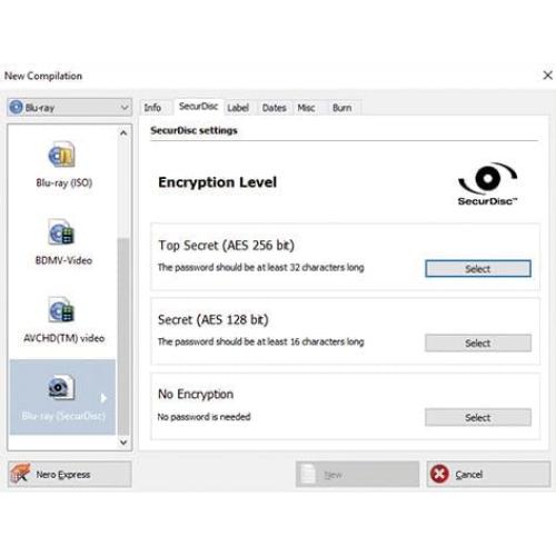 Nero Burn Express 4 - Software de Grabación CD/DVD/Blu-ray