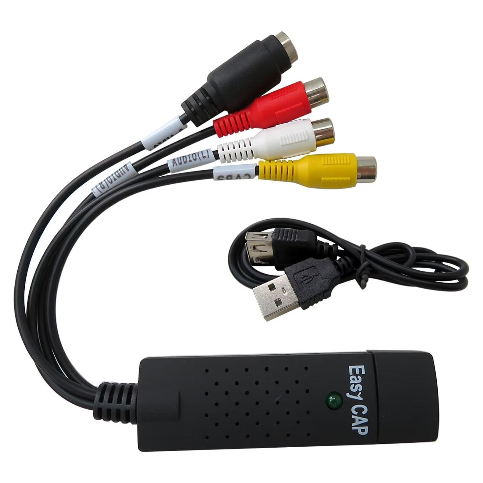 Convertidor Digital de VHS a DVD USB 2.0 Smaeti - Plug and Play