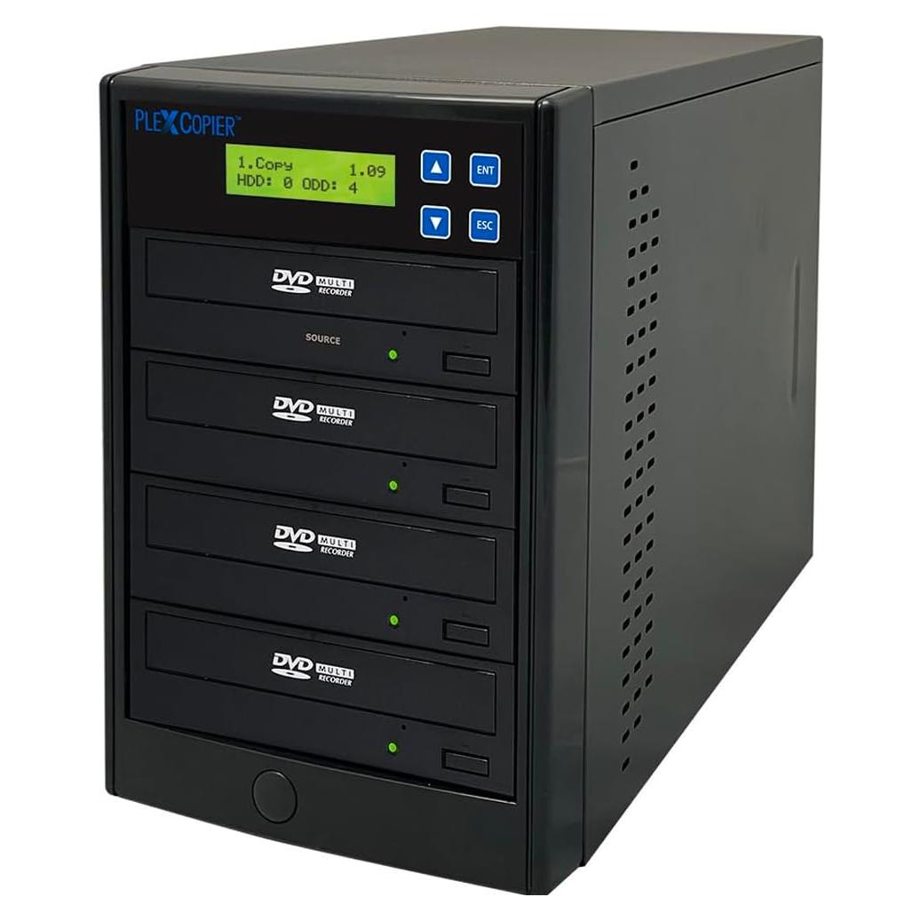 Duplicador de DVD/CD PlexCopier PLEX-S3T-DVD-BK 24X Negro