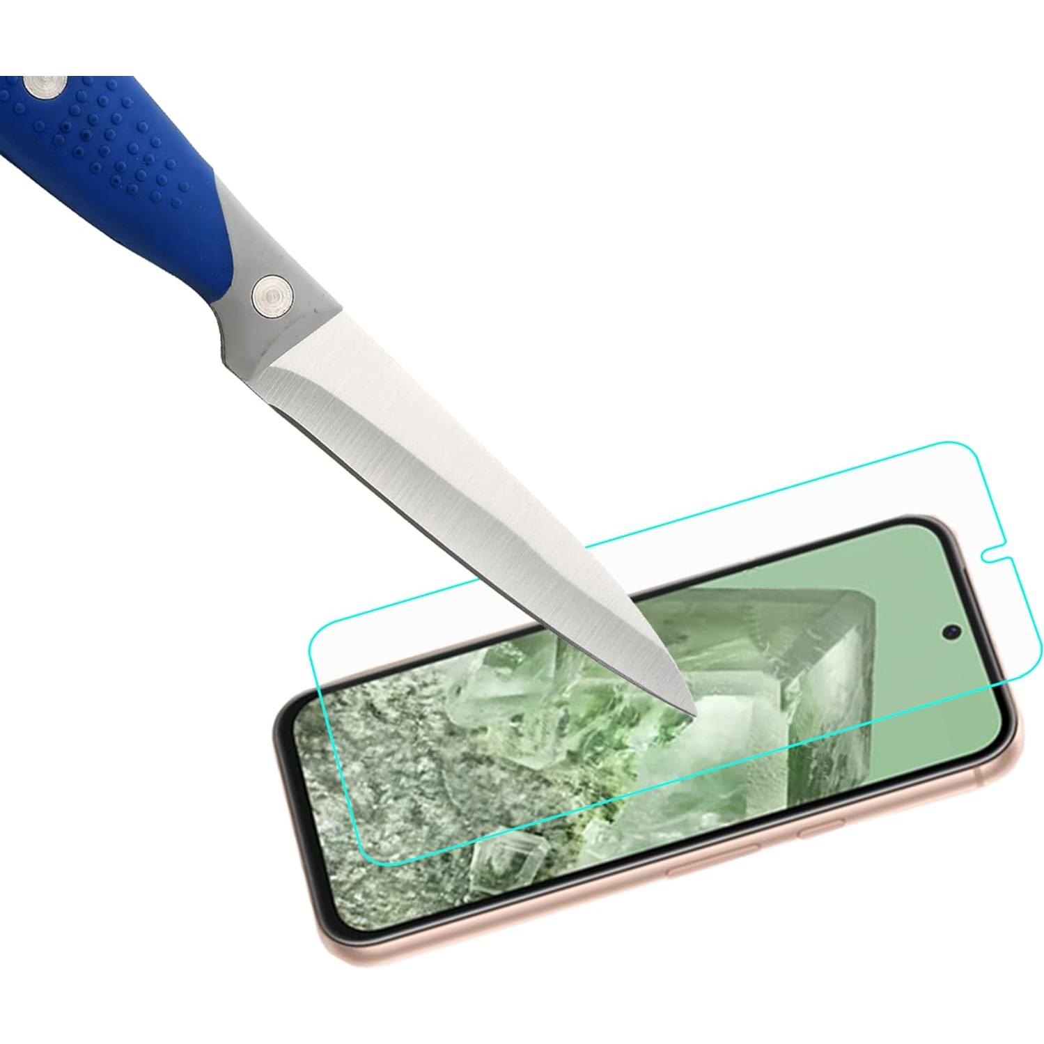 Protector de Pantalla Mr.Shield para Google Pixel 8a - Vidrio Templado 9H - Paquete de 3