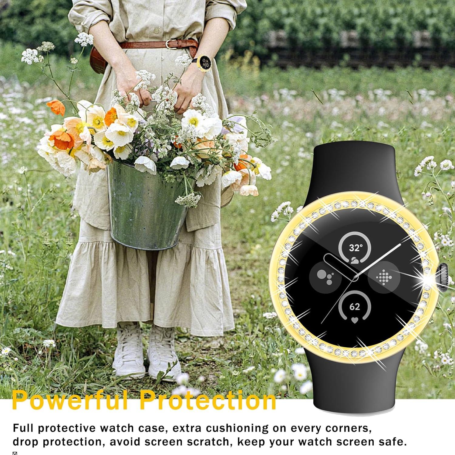 Fundas TPU RICHONE para Google Pixel Watch 41mm 12 Pack