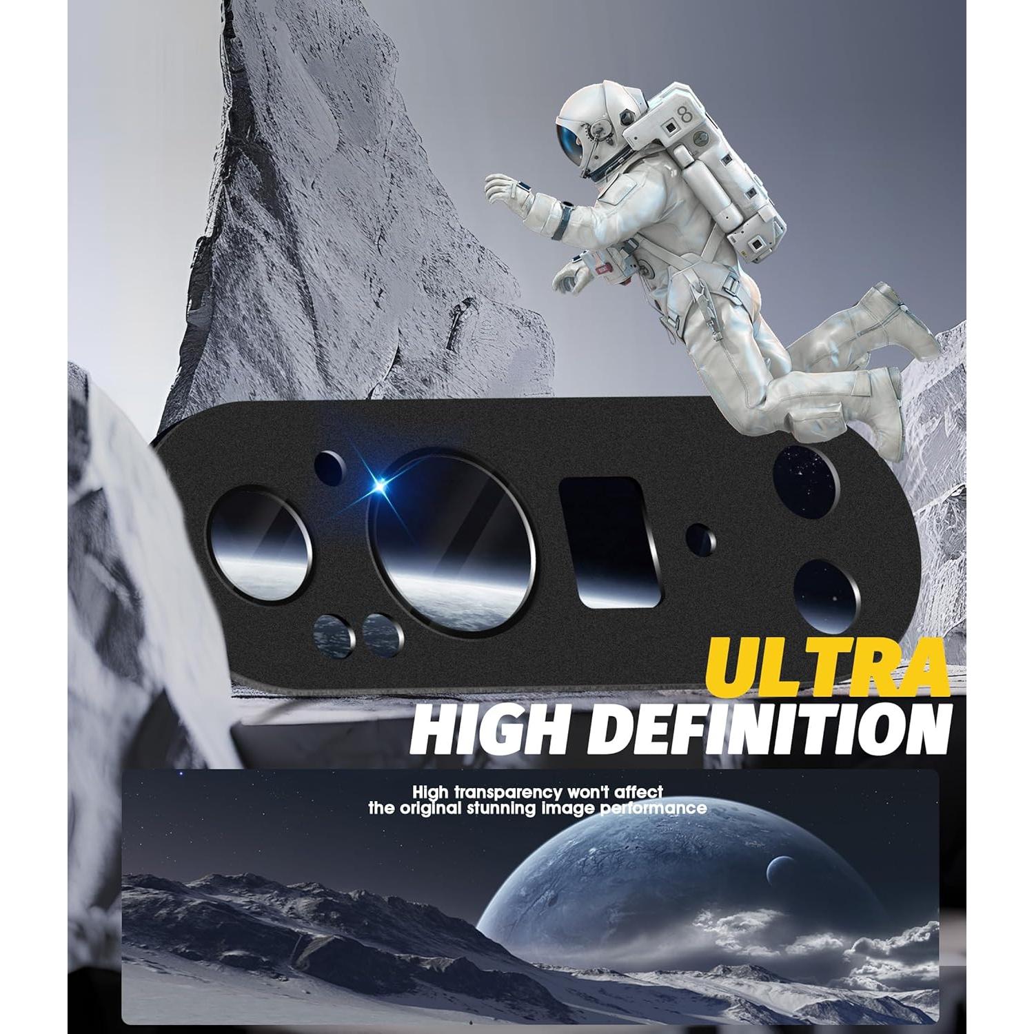 Protector de Lente de Cámara Orzero para Google Pixel 9 Pro - Metal y Vidrio