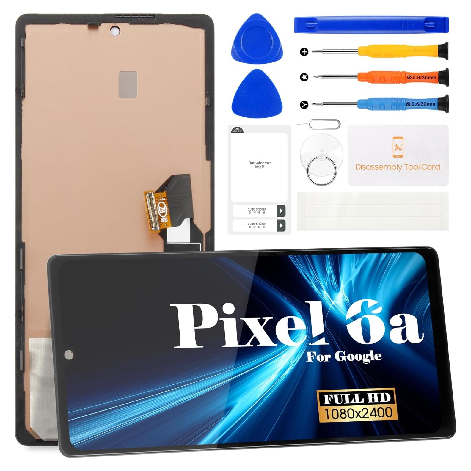 Reemplazo Pantalla LCD Google Pixel 6A SRJTEK 15.5cm con Marco