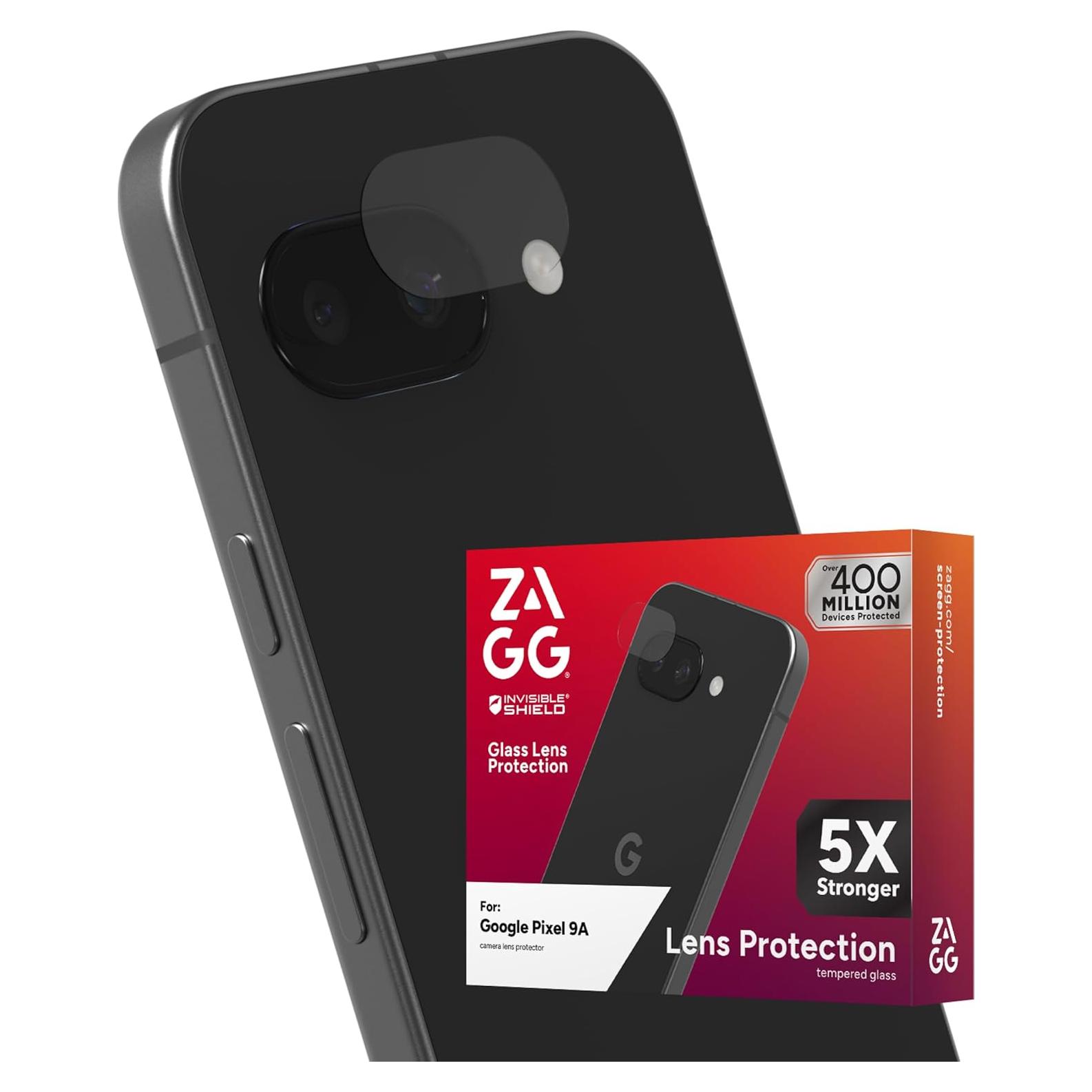Protector de Lente ZAGG Glass Elite para Google Pixel 9a - Anti-Reflectante