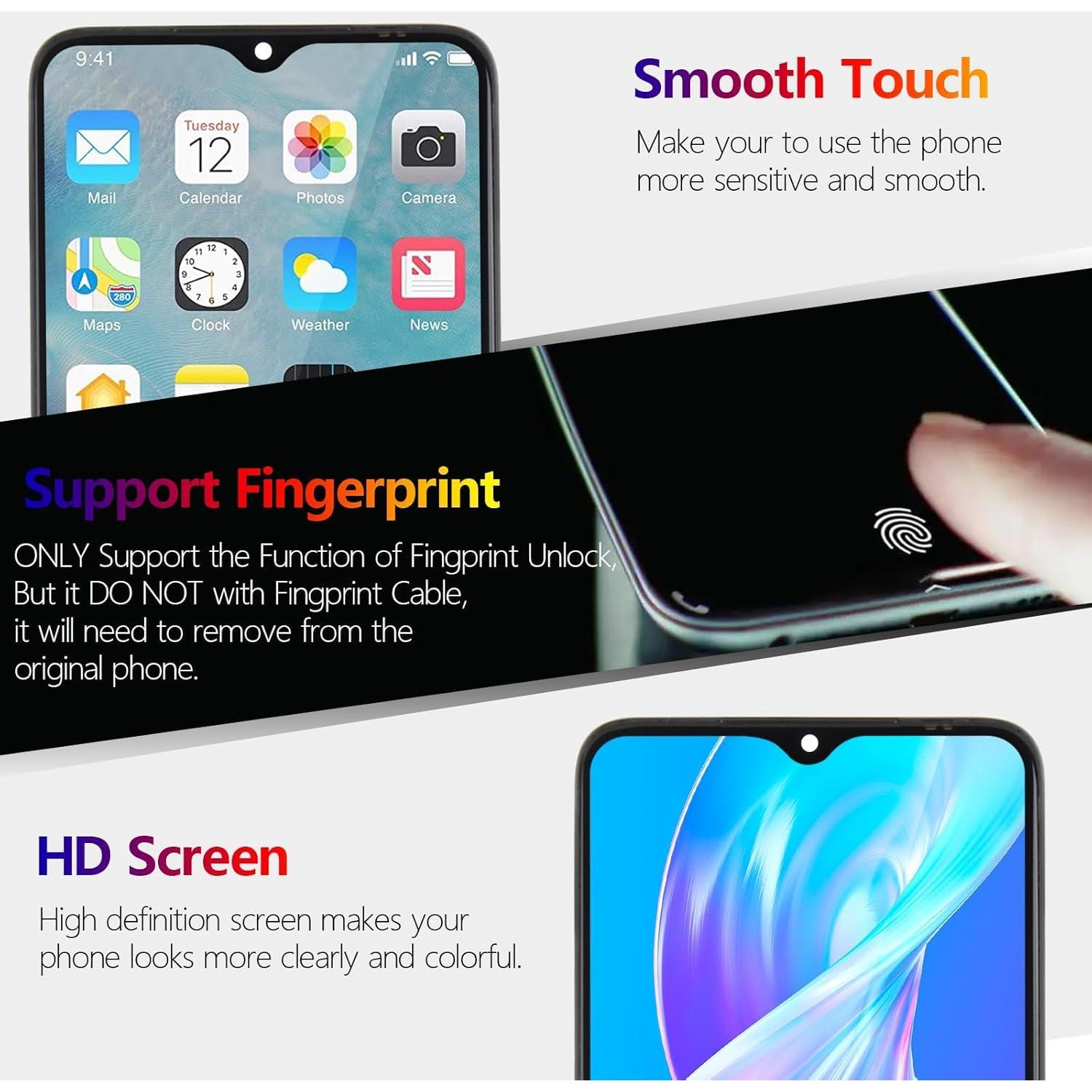 Reemplazo Pantalla OLED Google Pixel 7 YWLRONG con Herramientas