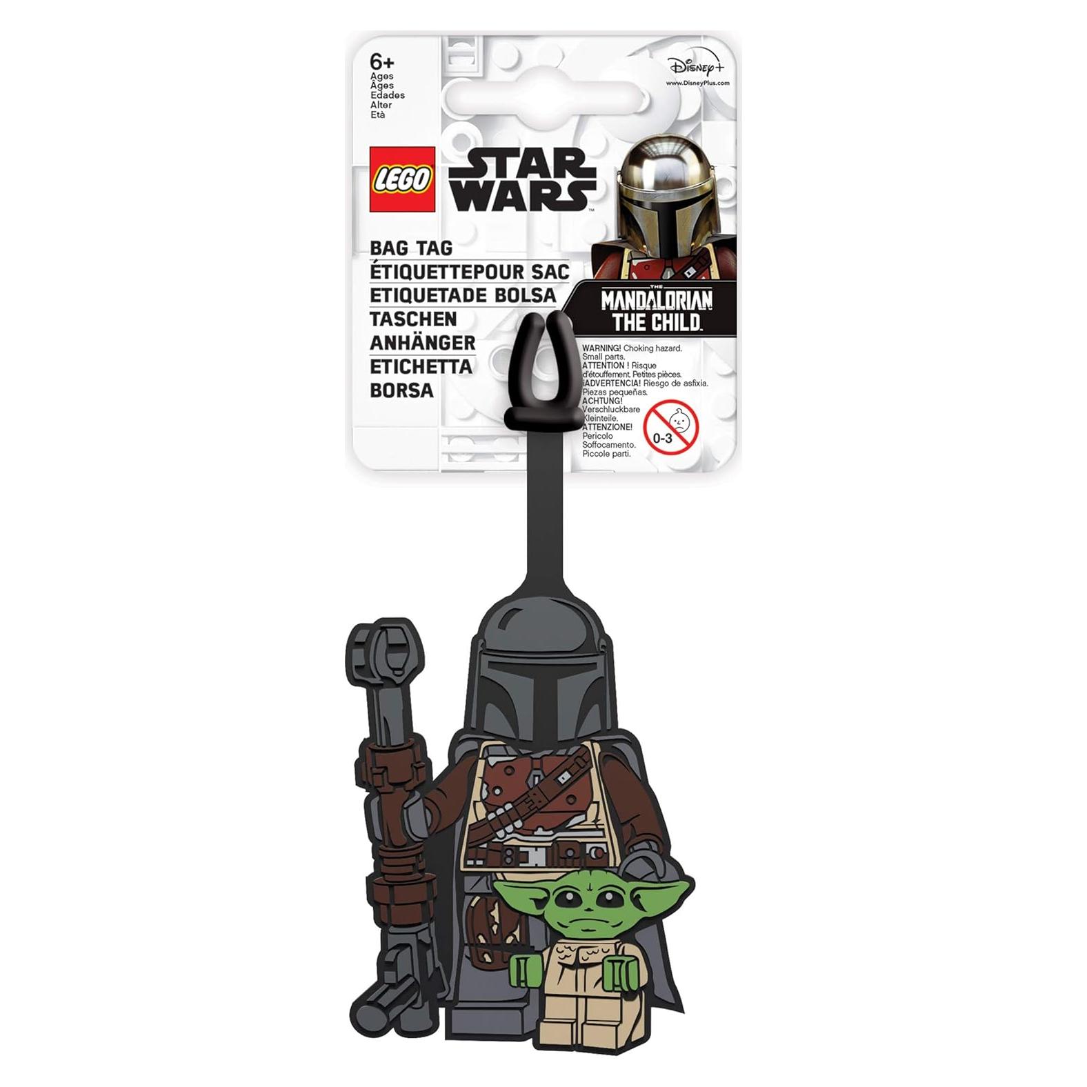 Etiqueta de Equipaje Silicona LEGO Star Wars Mandalorian 16.51 cm