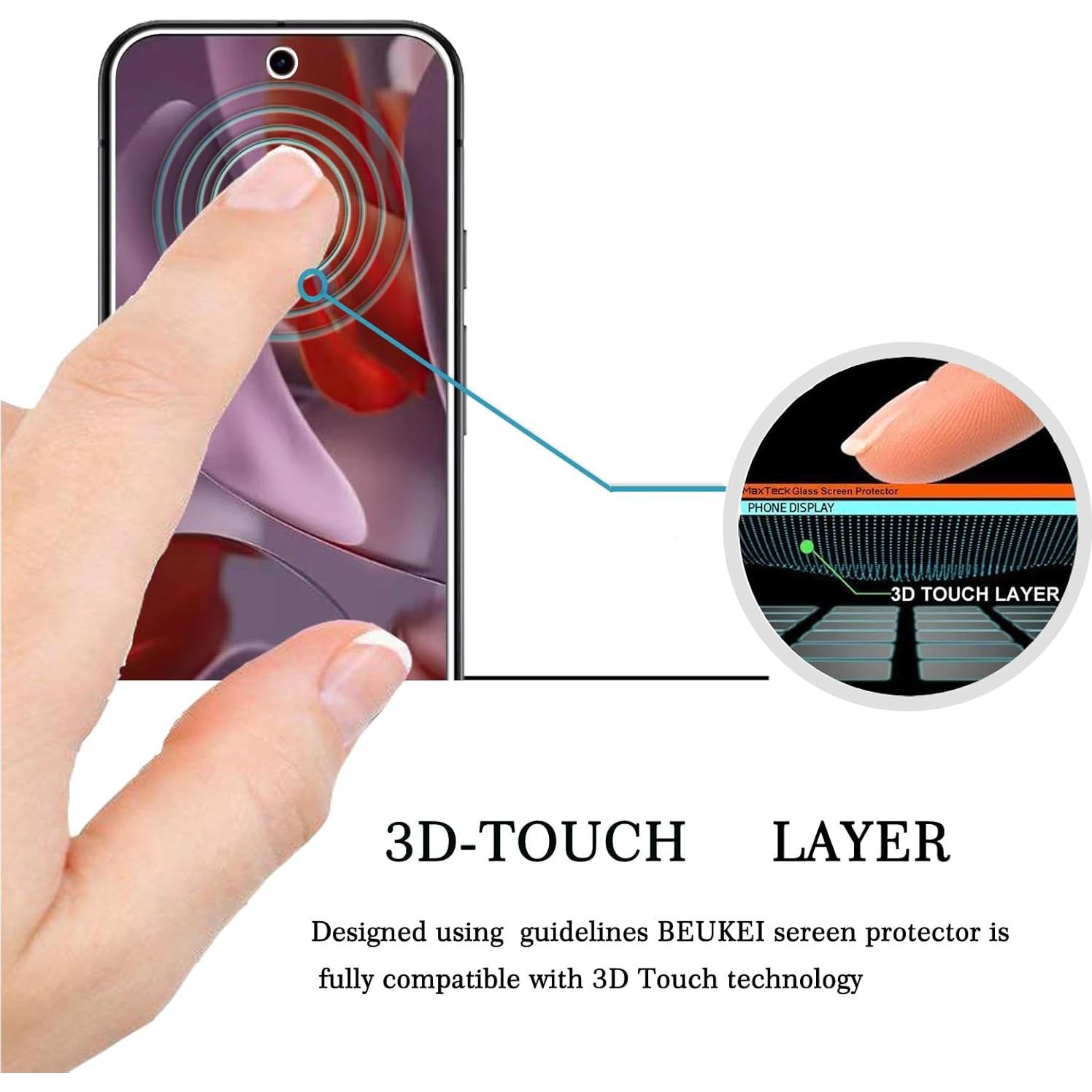 Protector de Pantalla Vidrio Templado Beukei para Google Pixel 9A