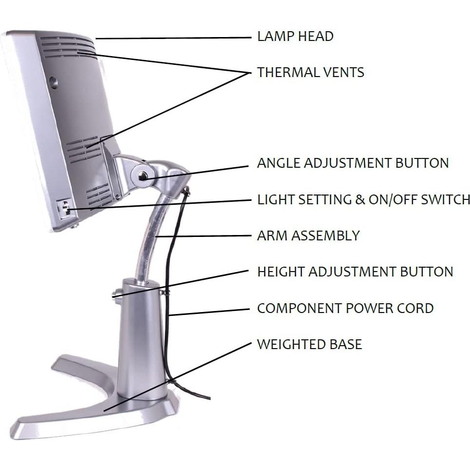 Lámpara de Terapia de Luz Carex Day-Light Classic Plus 10000 LUX
