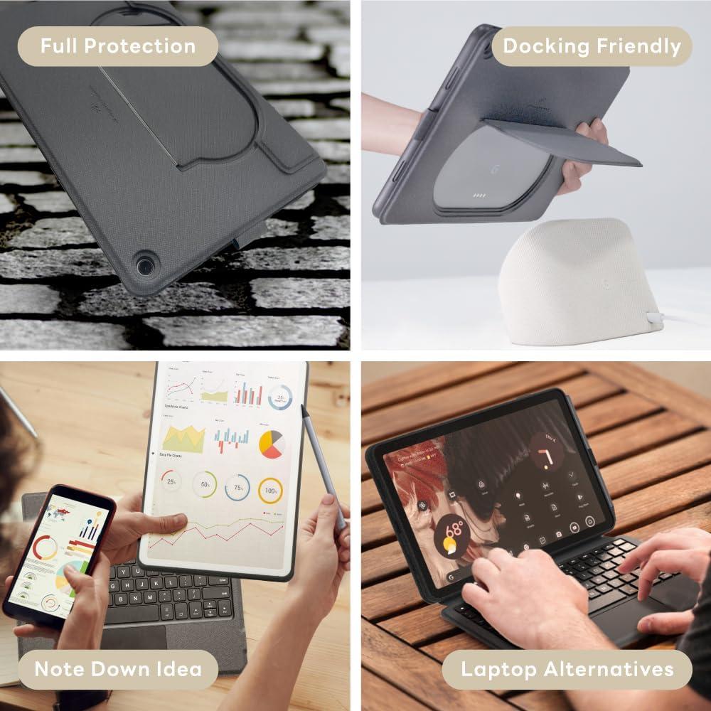 Paquete Plus Google Pixel Tablet EIP: Funda Teclado, Stylus, Protector