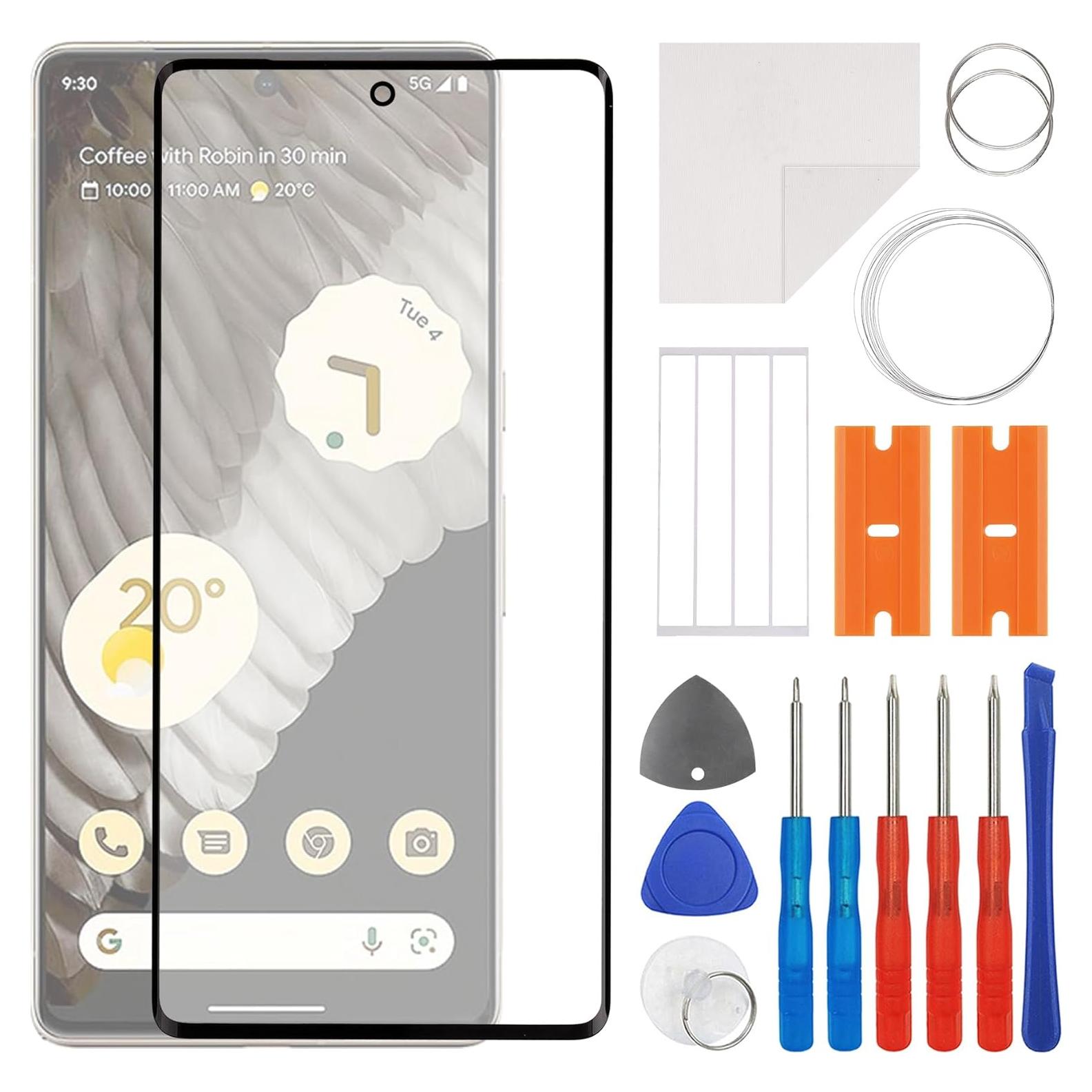 Reemplazo Lente Cristal Pantalla Google Pixel 7 Pro + Herramientas