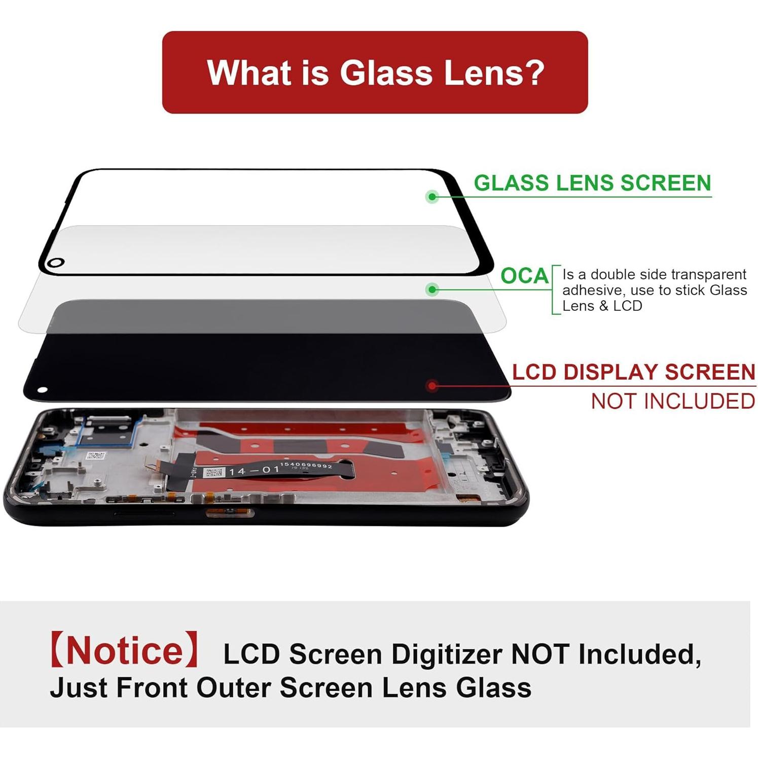 Reemplazo Lente Cristal Pantalla Google Pixel 7 Pro + Herramientas