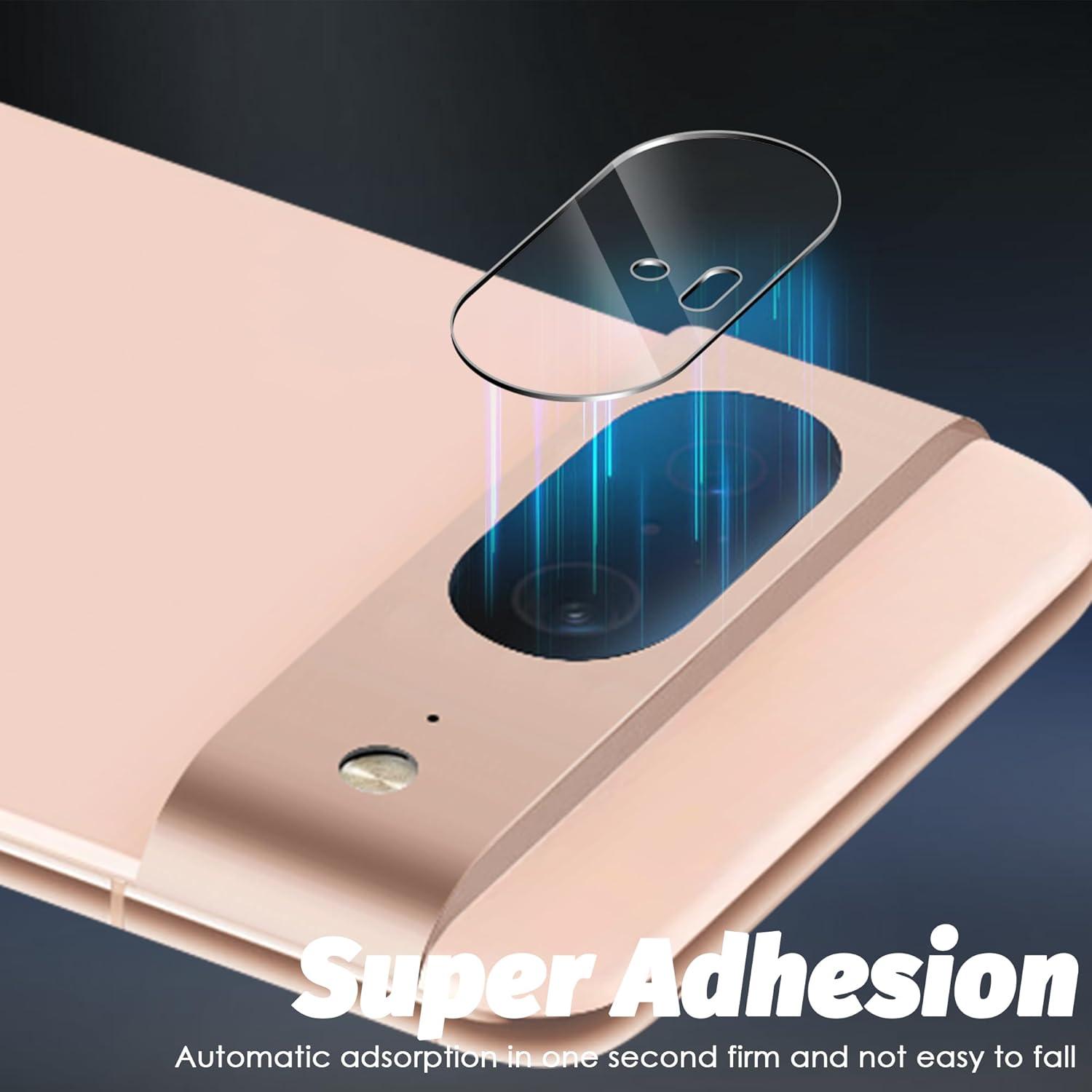 Protector de Lente de Cámara Orzero para Google Pixel 8 - Vidrio Templado 9H