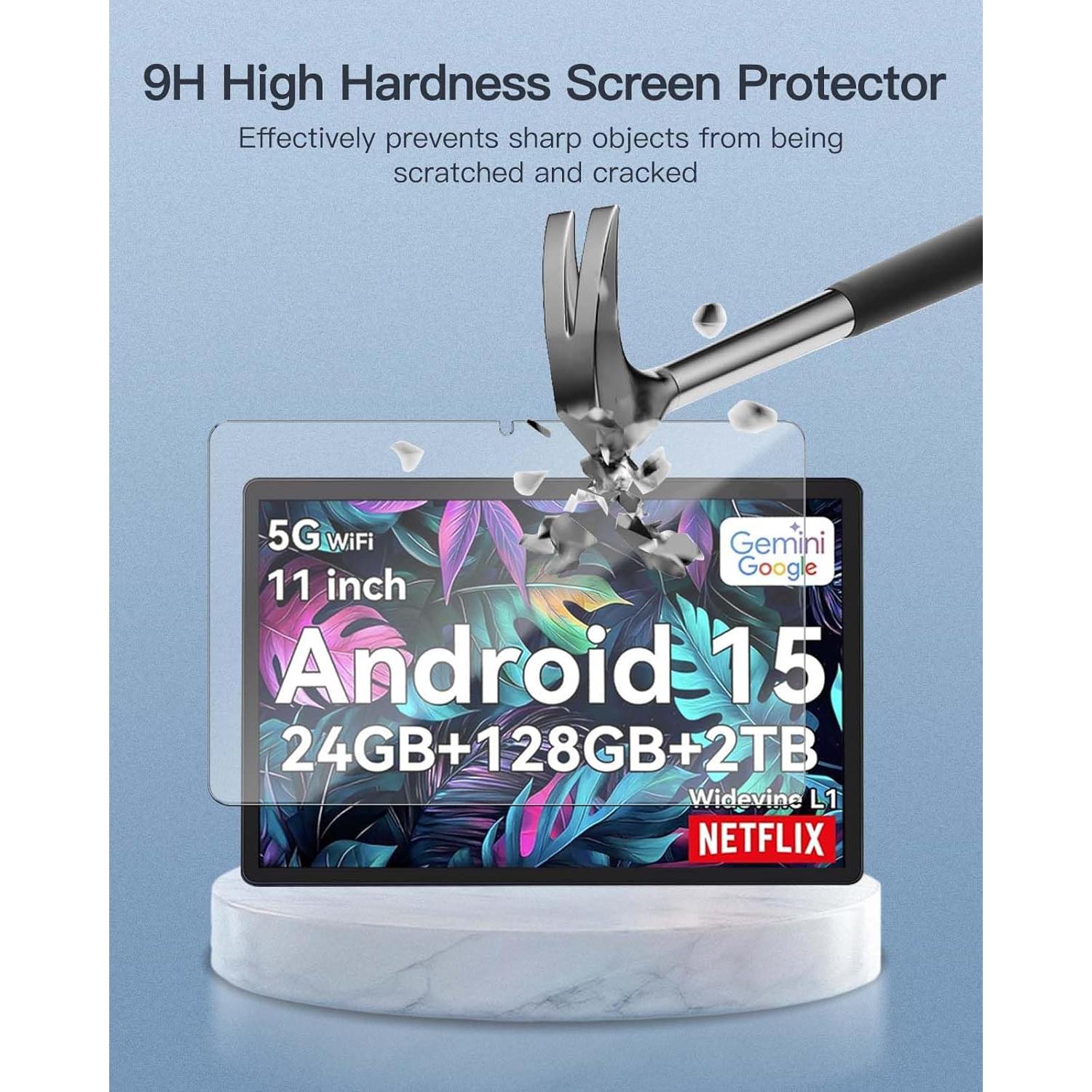 Protector de Pantalla Vidrio Templado TABWEE T90 11" 9H