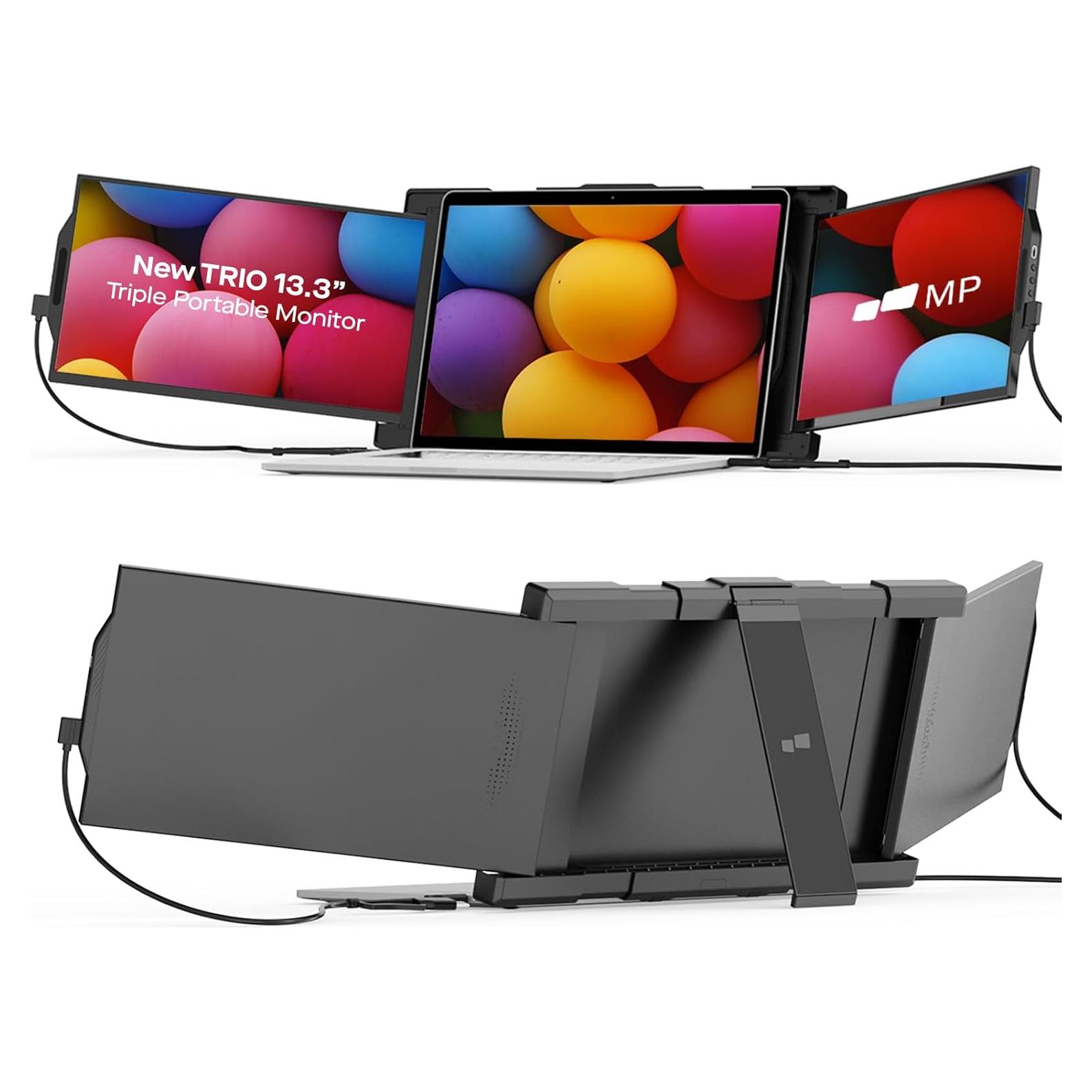 Monitor Portátil Trio Mobile Pixels 13.3" Full HD USB-C