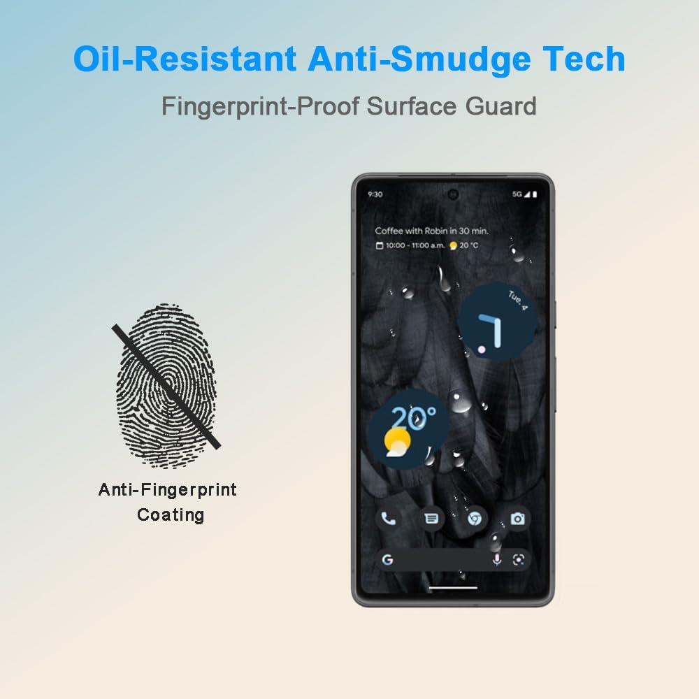 3 Protectores de Pantalla Vidrio Templado ZYHKJYL para Google Pixel 7