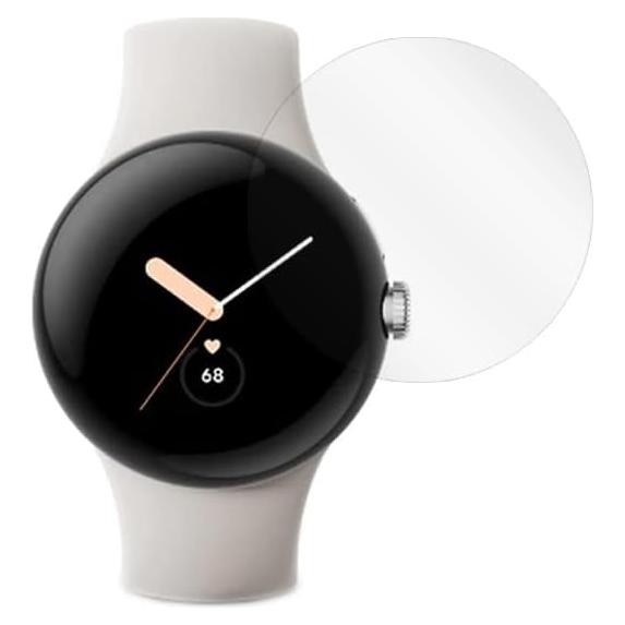WaIR 1-Pack LCD Ultra Clear HD Screen Shield Protector for Android Google Pixel Watch