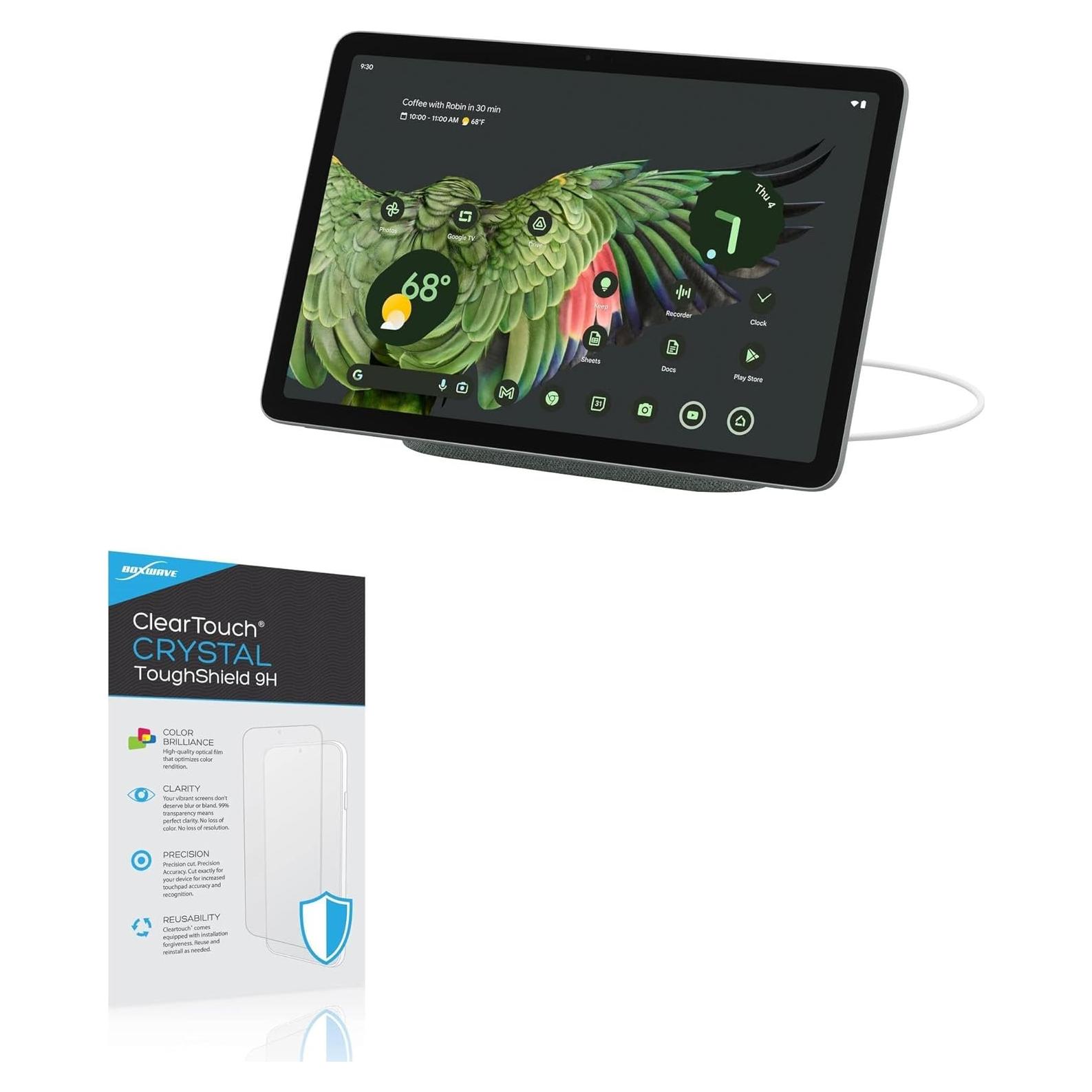 Protector de Pantalla BoxWave para Google Pixel Tablet 9H (2-Pack)