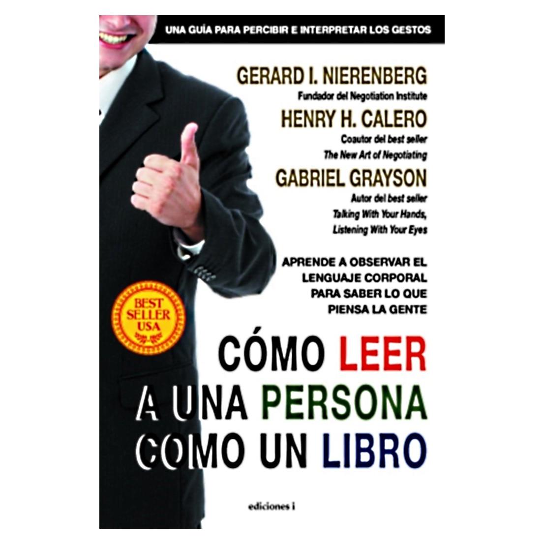 CÓMO LEER A UNA PERSONA COMO UN LIBRO (Spanish Edition)