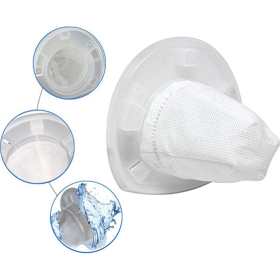 Paquete de 6 Filtros CuLety para Aspiradora Black & Decker VF110