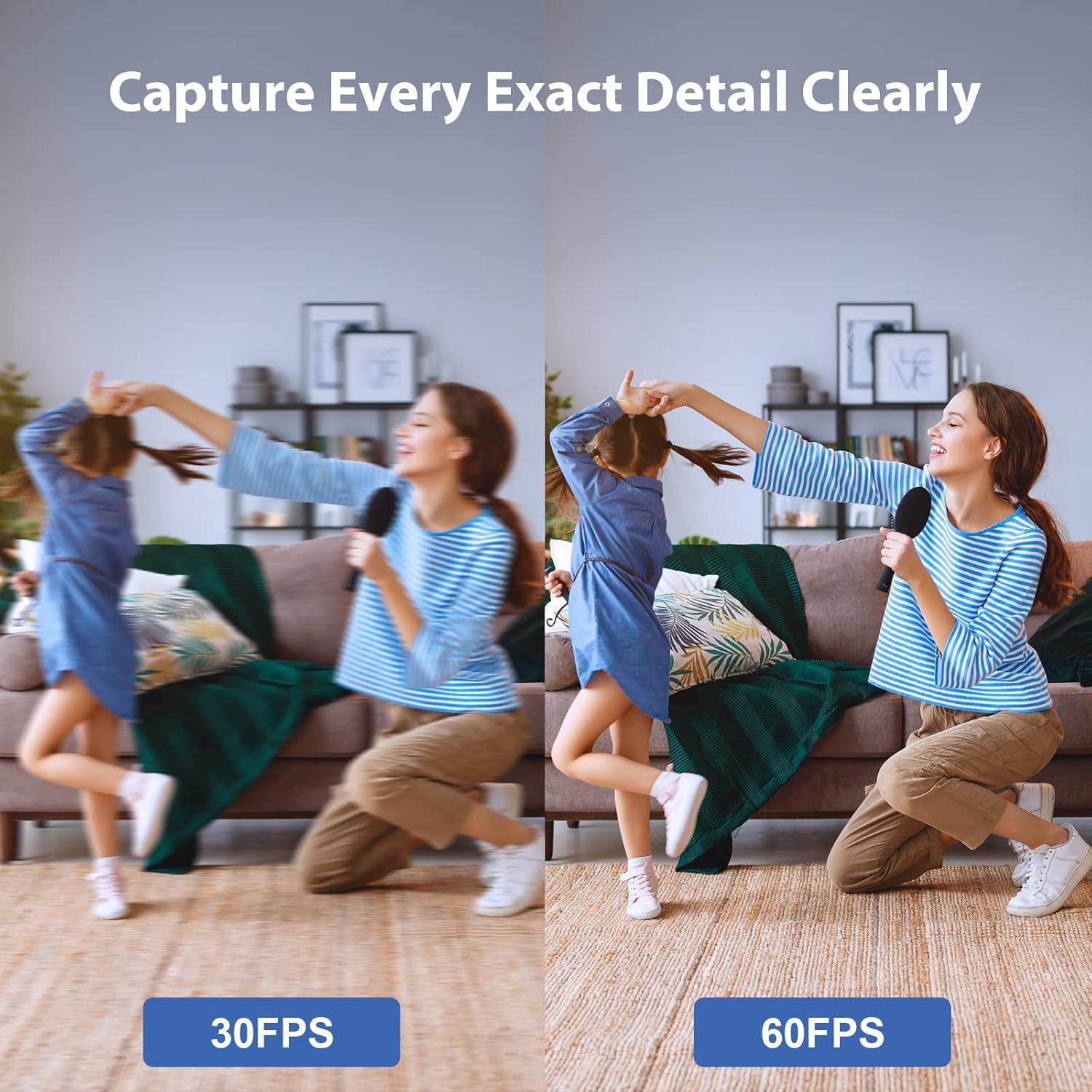 Cámara Web Vitade 862Pro 1080P 60FPS con Luz Anular y Control Remoto