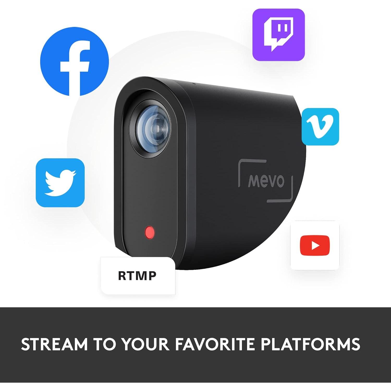 Cámaras Inalámbricas Logitech Mevo Start Paquete de 3 HD