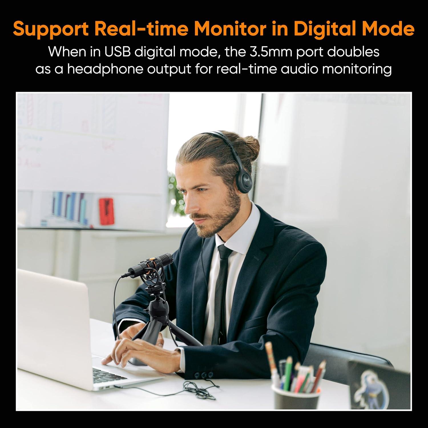 Micrófono Shotgun Comica VM10 PRO para Cámara y Smartphone