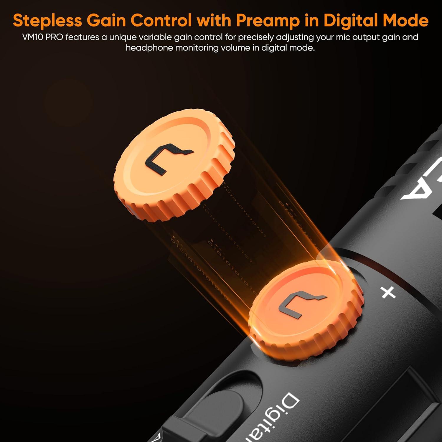 Micrófono Shotgun Comica VM10 PRO para Cámara y Smartphone