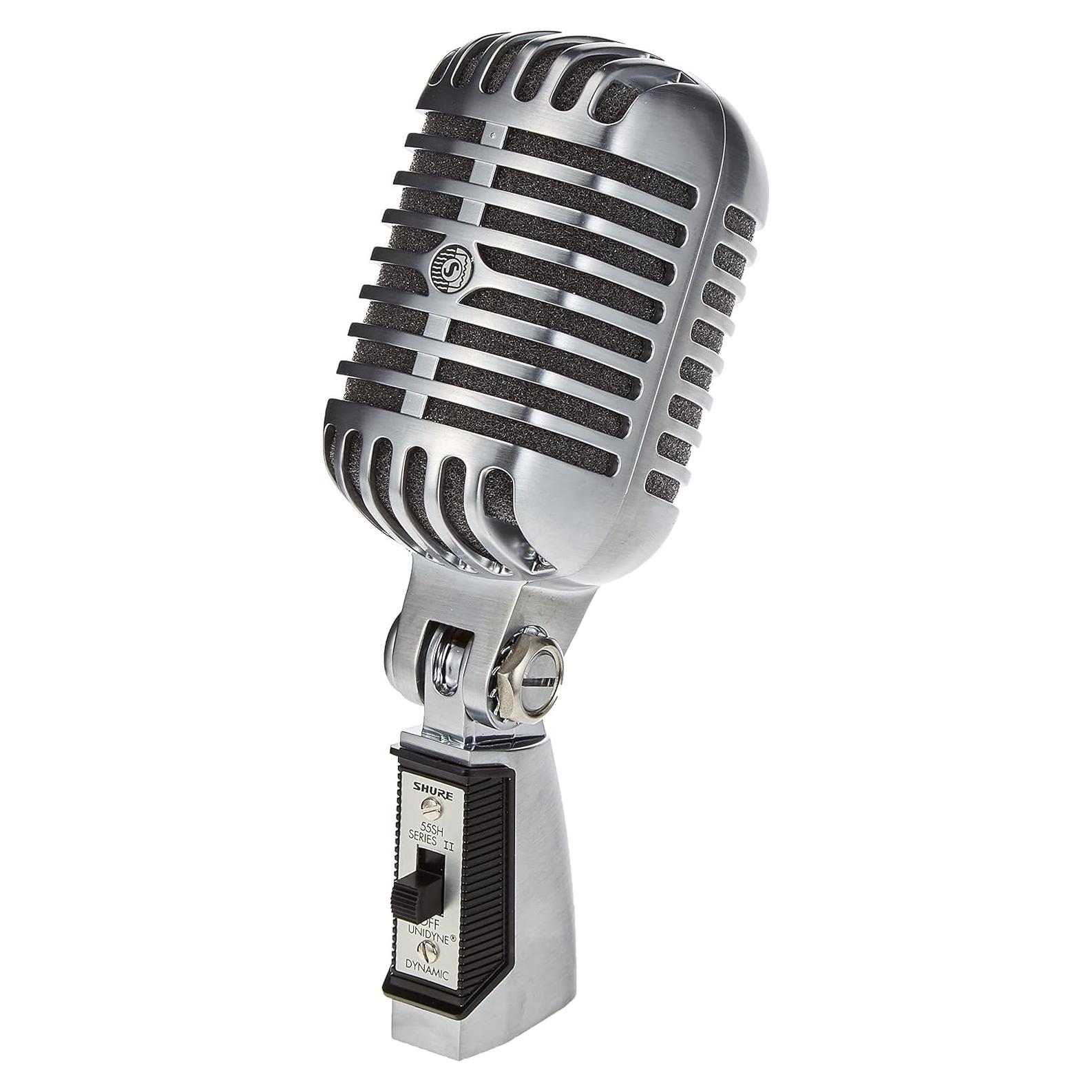 Micrófono Dinámico Shure 55SH Series II - Estilo Vintage, Cardioide