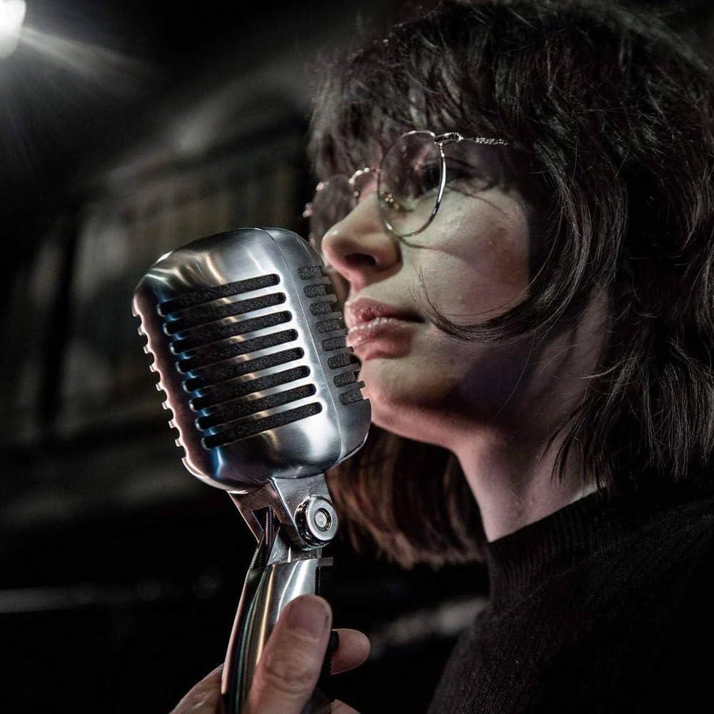 Micrófono Dinámico Shure 55SH Series II - Estilo Vintage, Cardioide