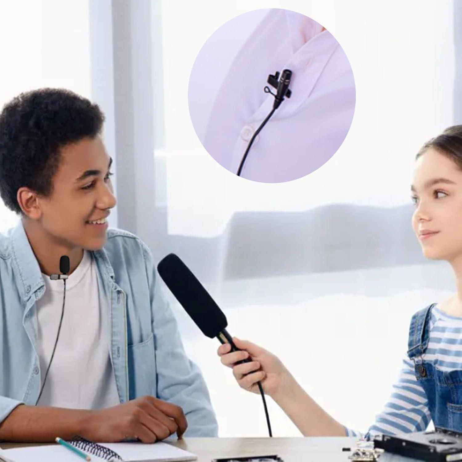 Micrófono Lavalier Unidireccional XHXJCYS TA4F para Shure