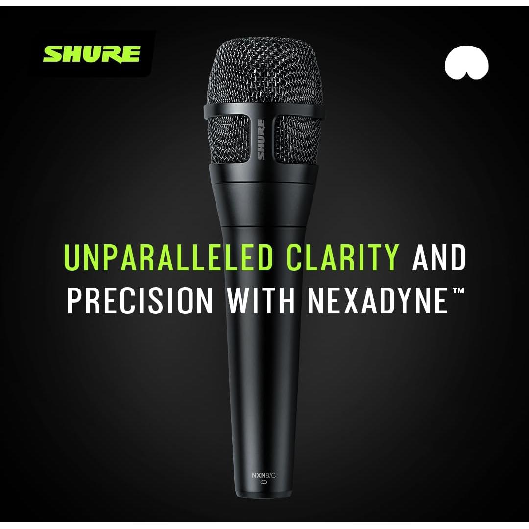 Micrófono Vocal Dinámico Shure Nexadyne 8/S Supercardioide