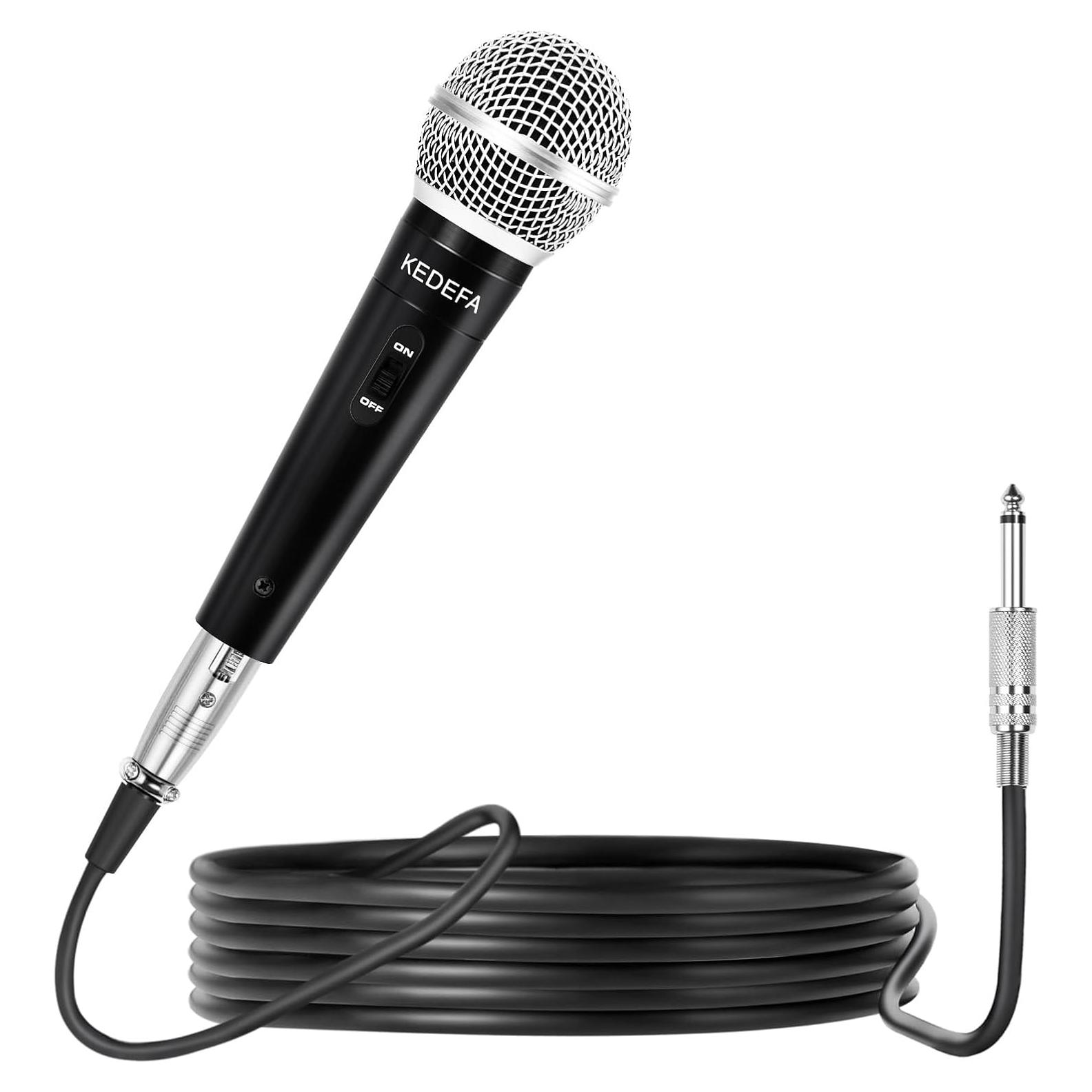 Micrófono de Karaoke de Mano KEDEFA KM88 Super Cardioide