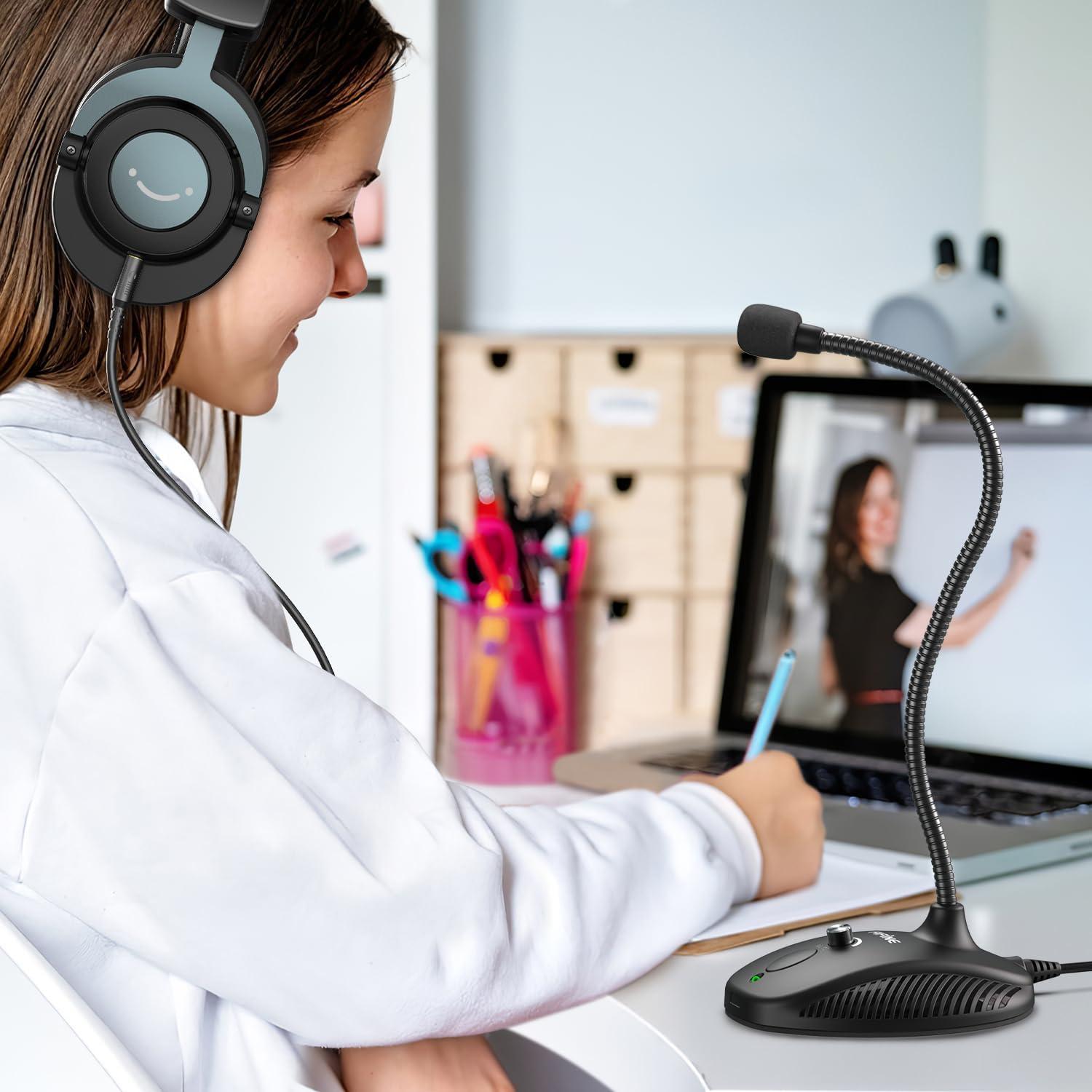 Micrófono USB de Condensador FIFINE K054 para PC y Laptop