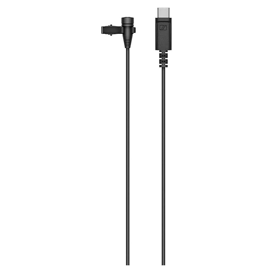 Micrófono Lavalier Sennheiser XS Lav USB-C 2m Negro