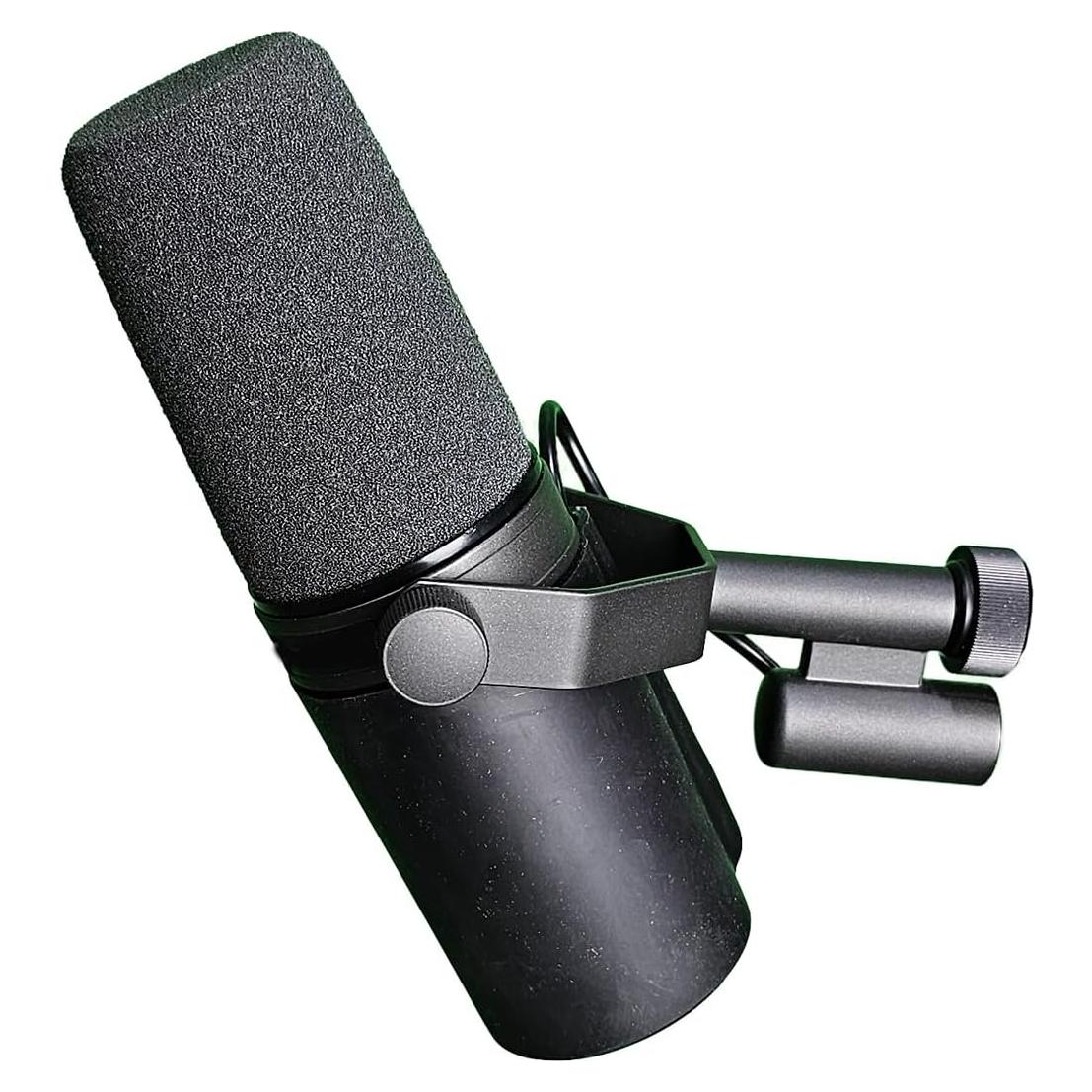 Cubierta de Micrófono Goma Negra Shure SM7B SM7dB Duradera