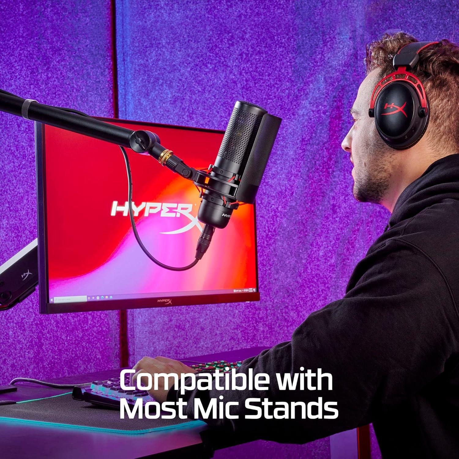 Micrófono HyperX ProCast - Condensador XLR Cardioide