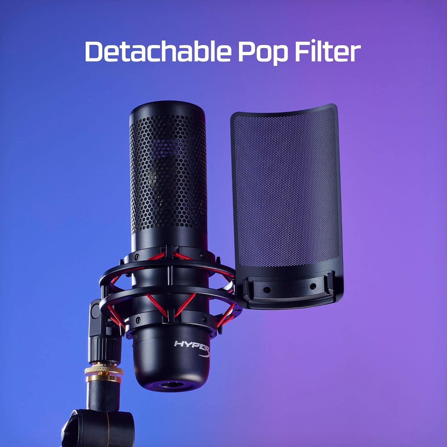 Micrófono HyperX ProCast - Condensador XLR Cardioide