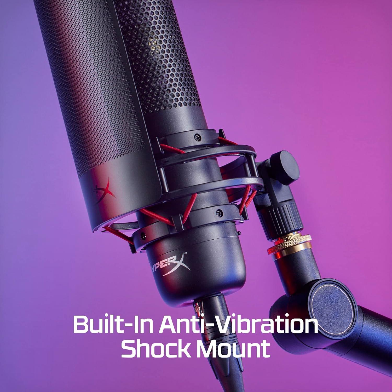 Micrófono HyperX ProCast - Condensador XLR Cardioide